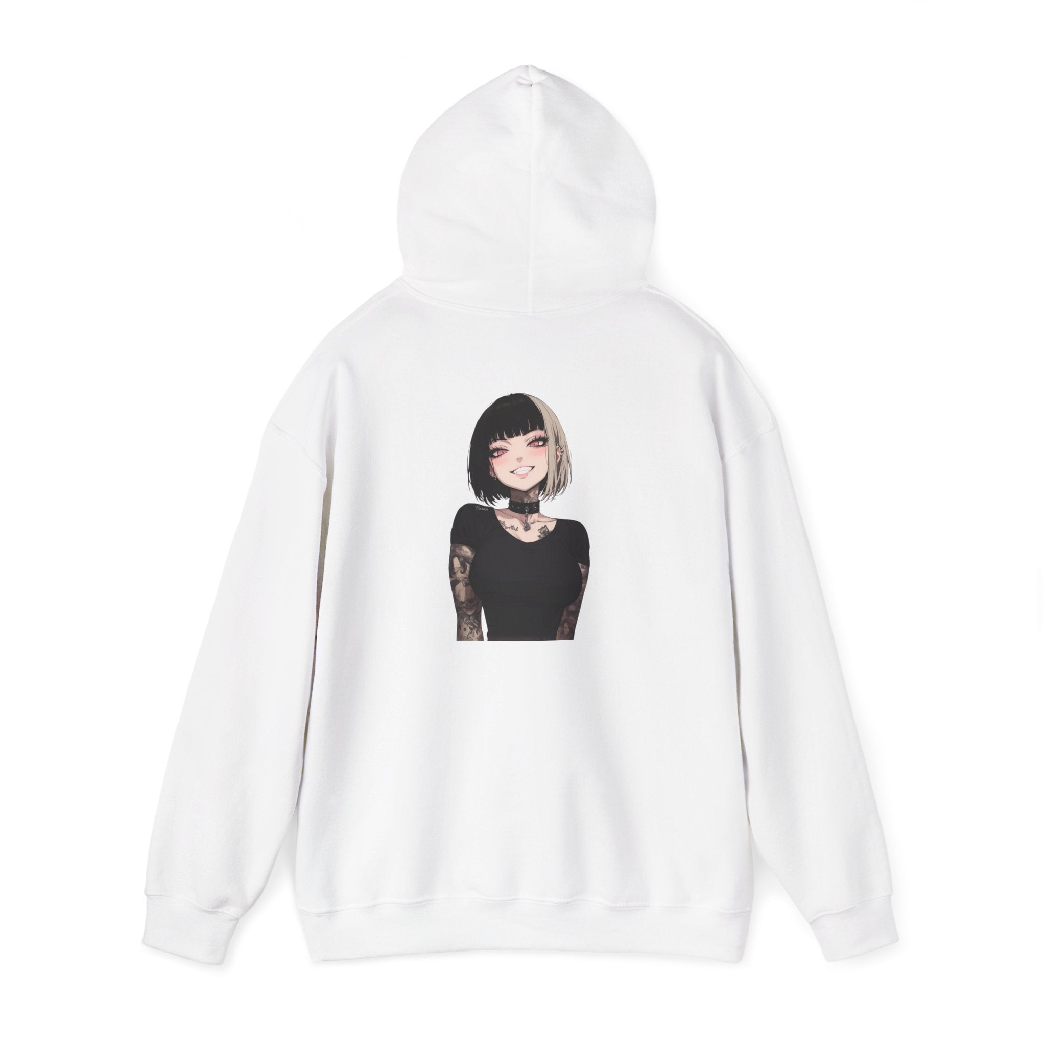 Himiko Toga Gothic Tattooed Style Unisex Heavy Blend™ Hooded Sweatshirt