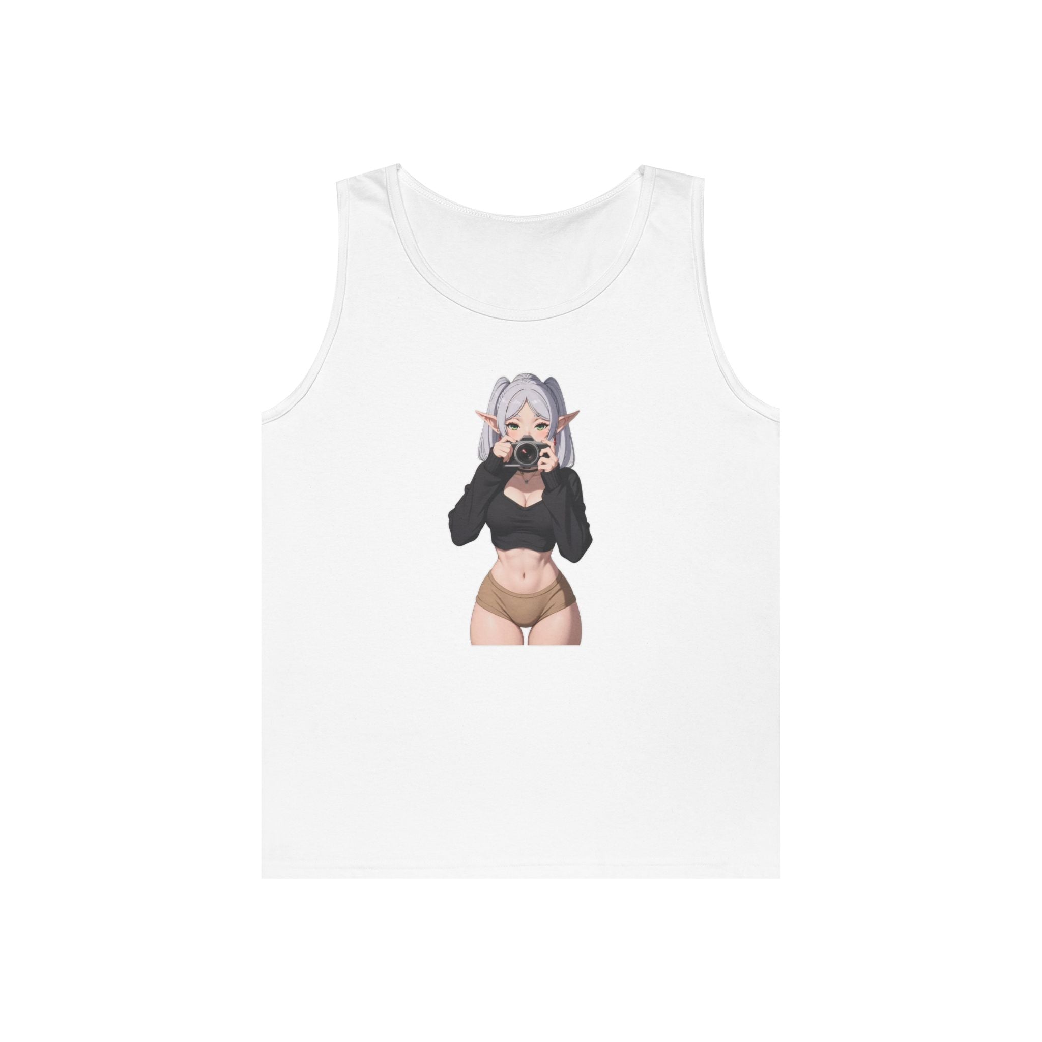Frieren Cute Heavy Cotton Tank Top