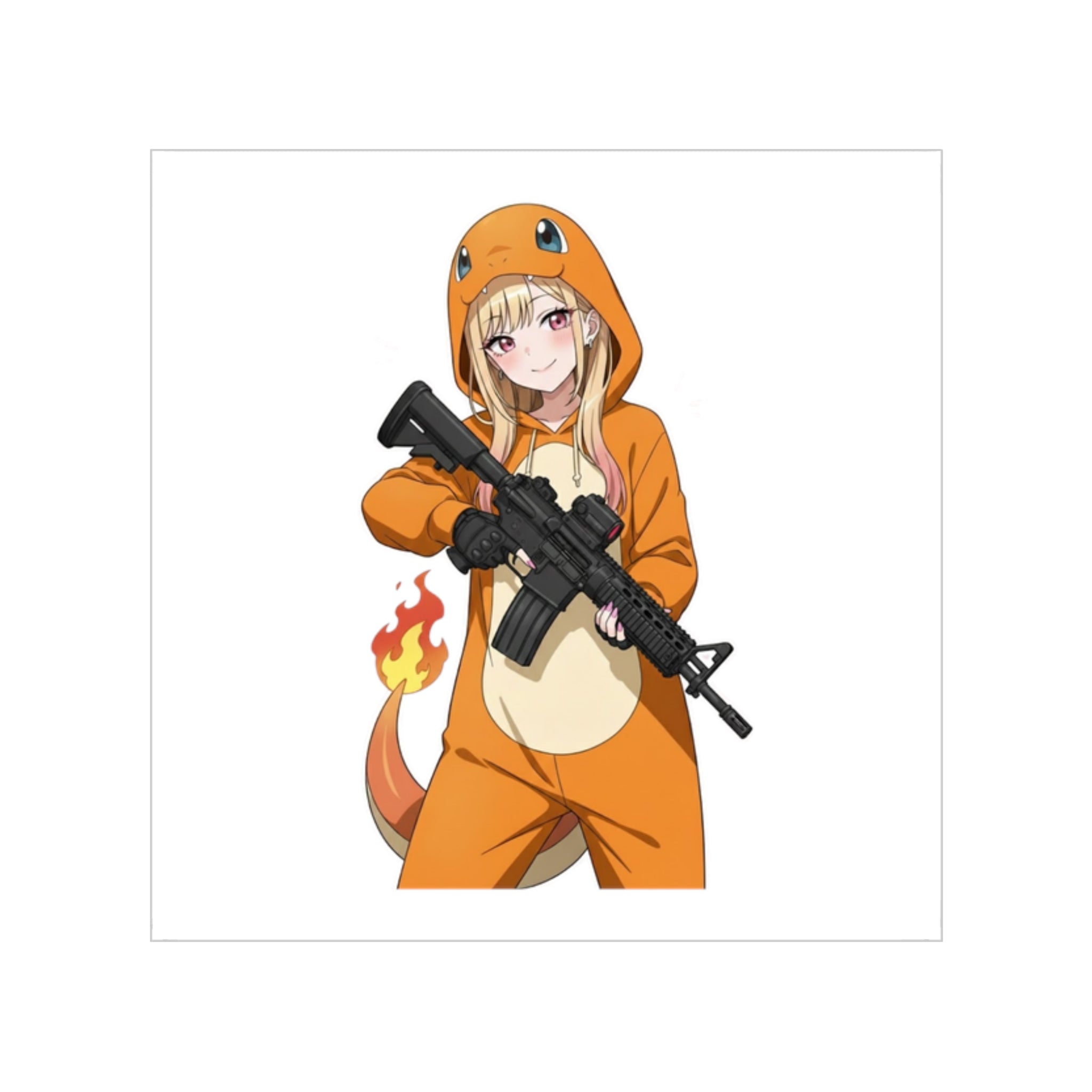 Kitagawa Marin Cosplay Tactical Waifu Sticker