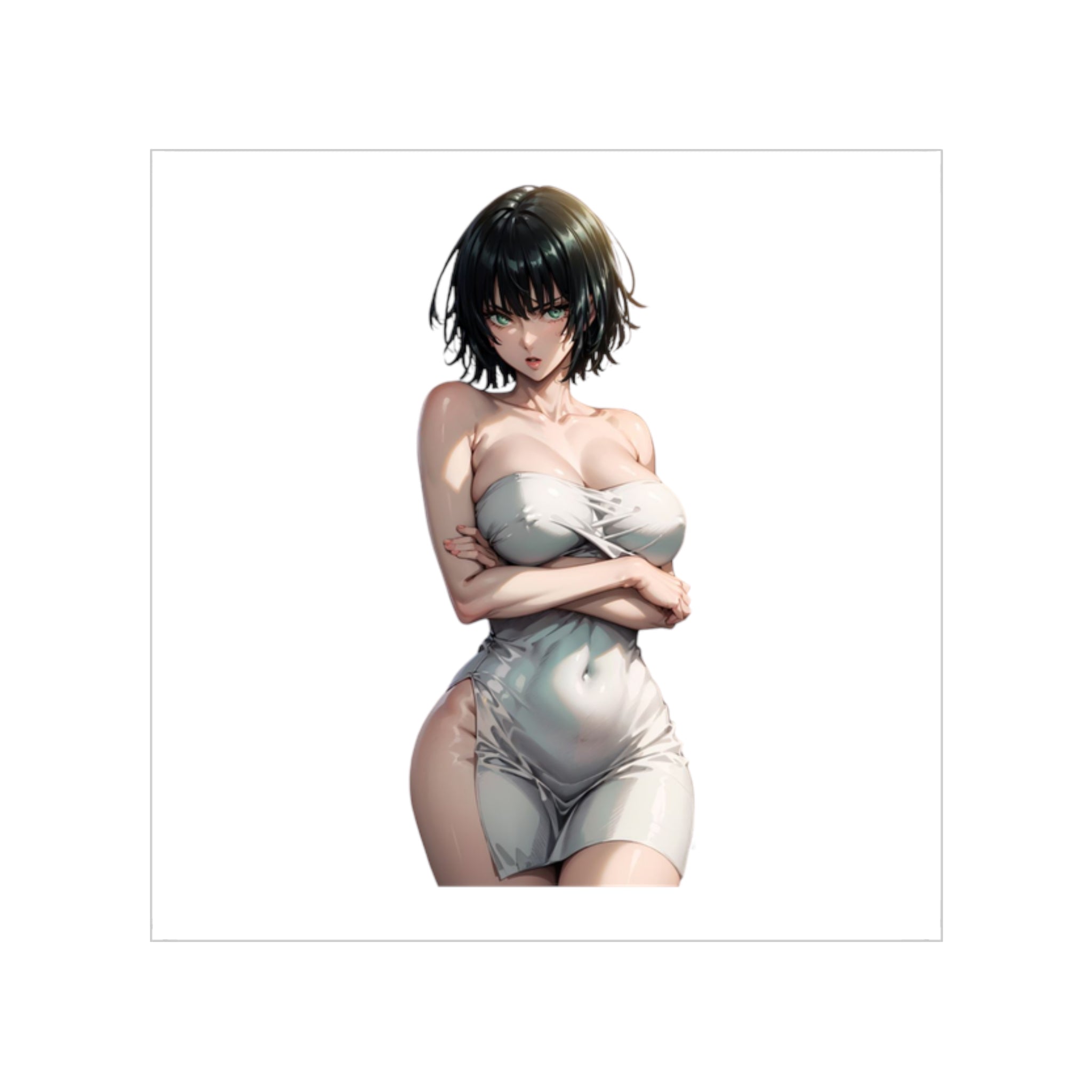 Fubuki Thin Shirt Waifu Sticker