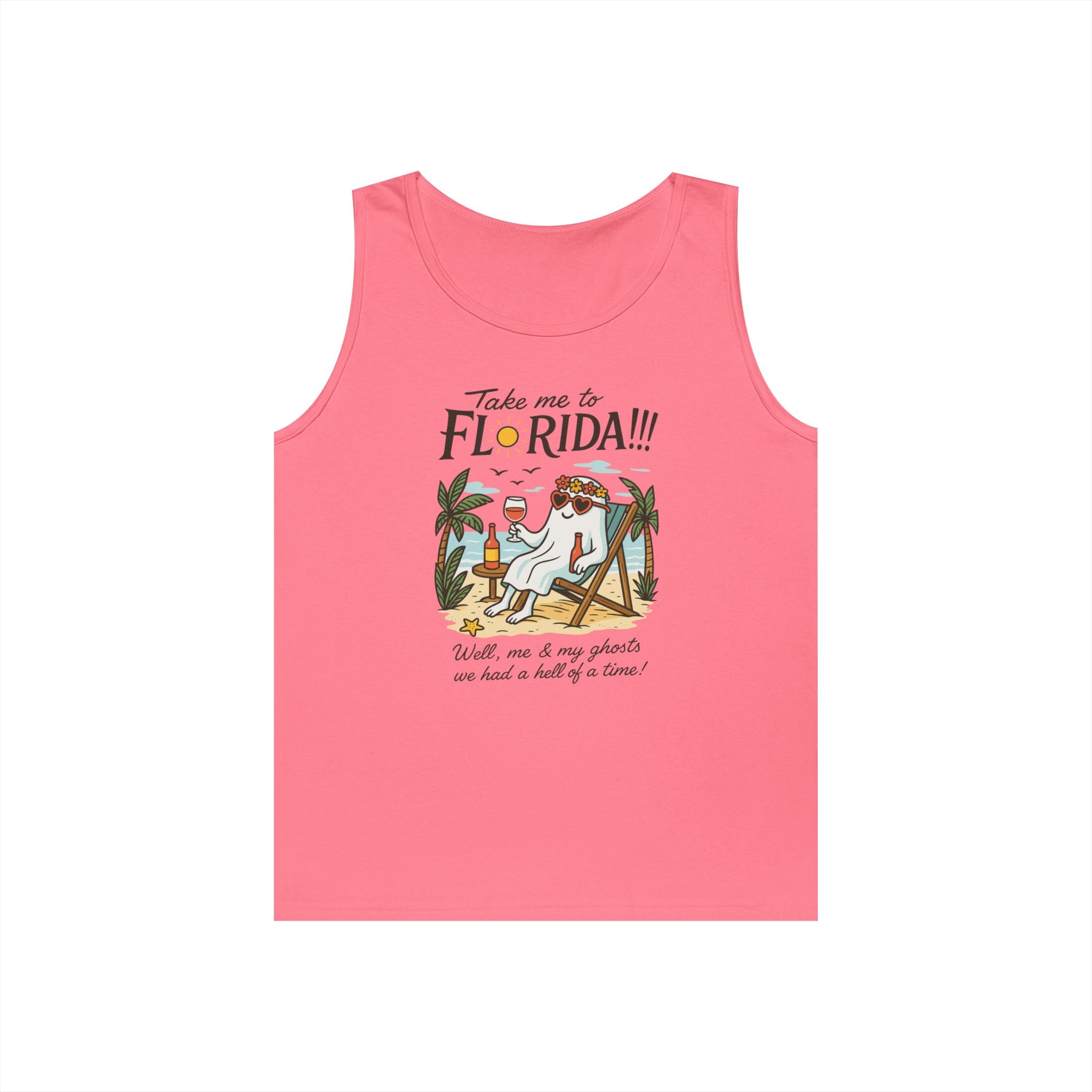 Take Me To Forida Unisex Heavy Cotton Tank Top