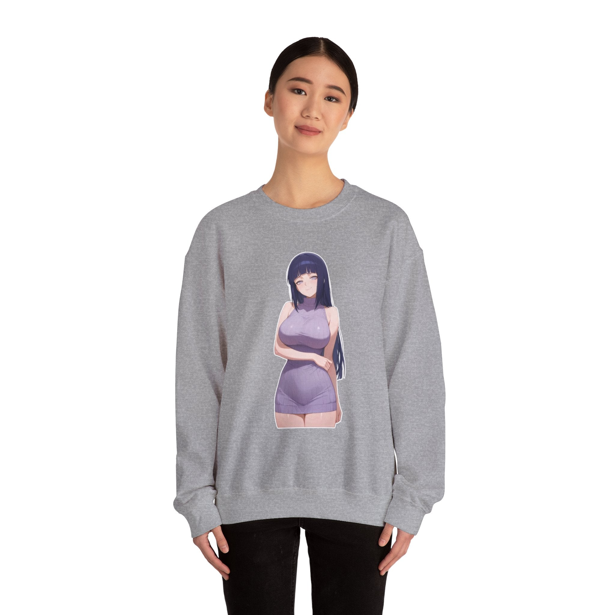 Hinata Waifu Unisex Heavy Blend™ Crewneck Sweatshirt