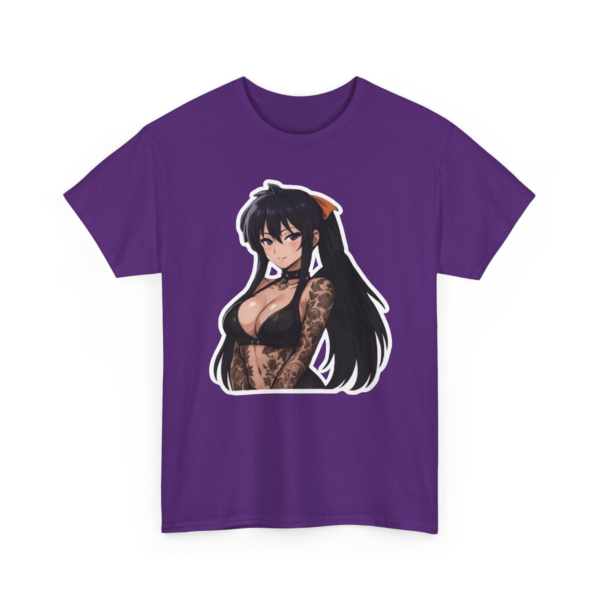 Akeno Himejima Unisex Heavy Cotton Tee