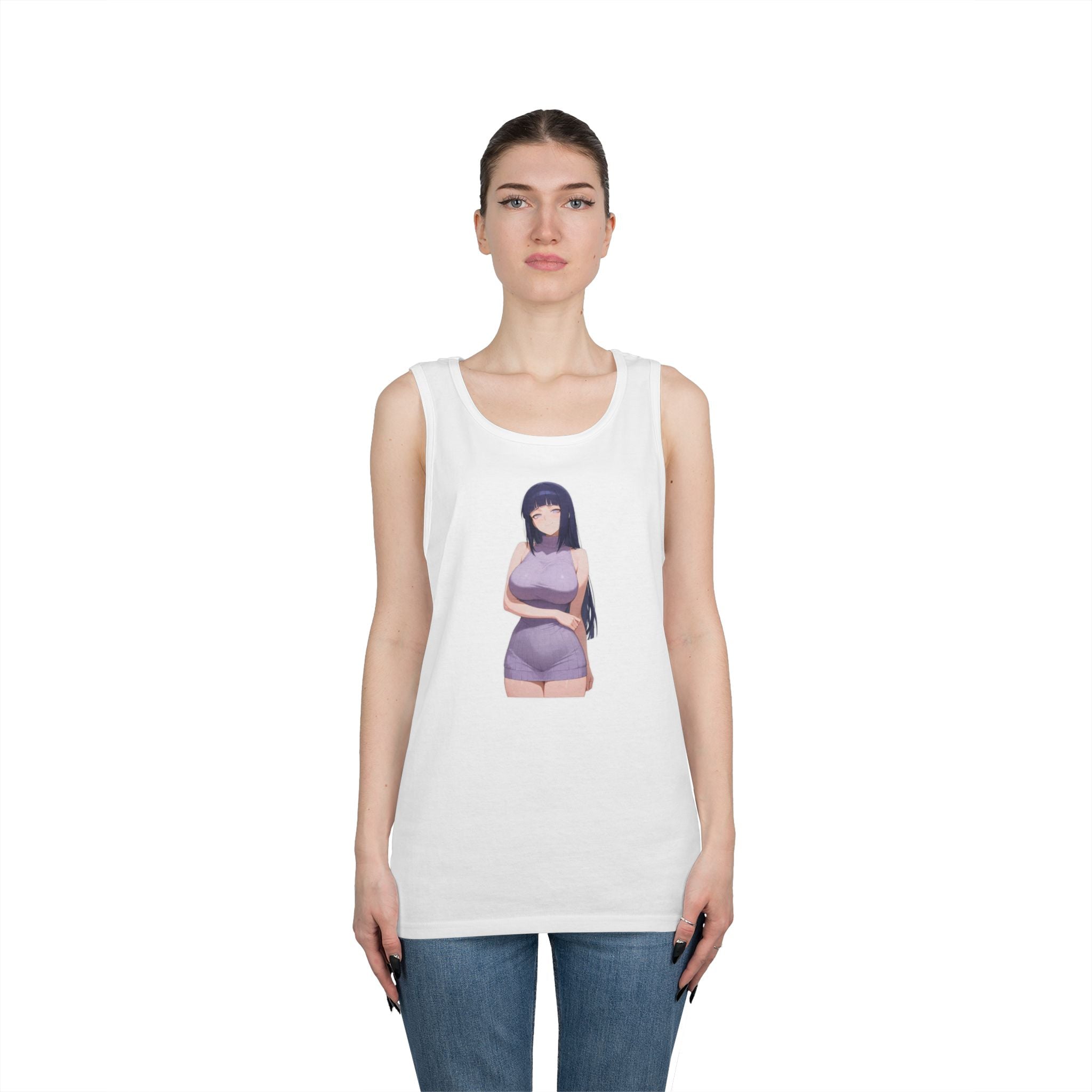 Hinata Waifu Heavy Cotton Tank Top