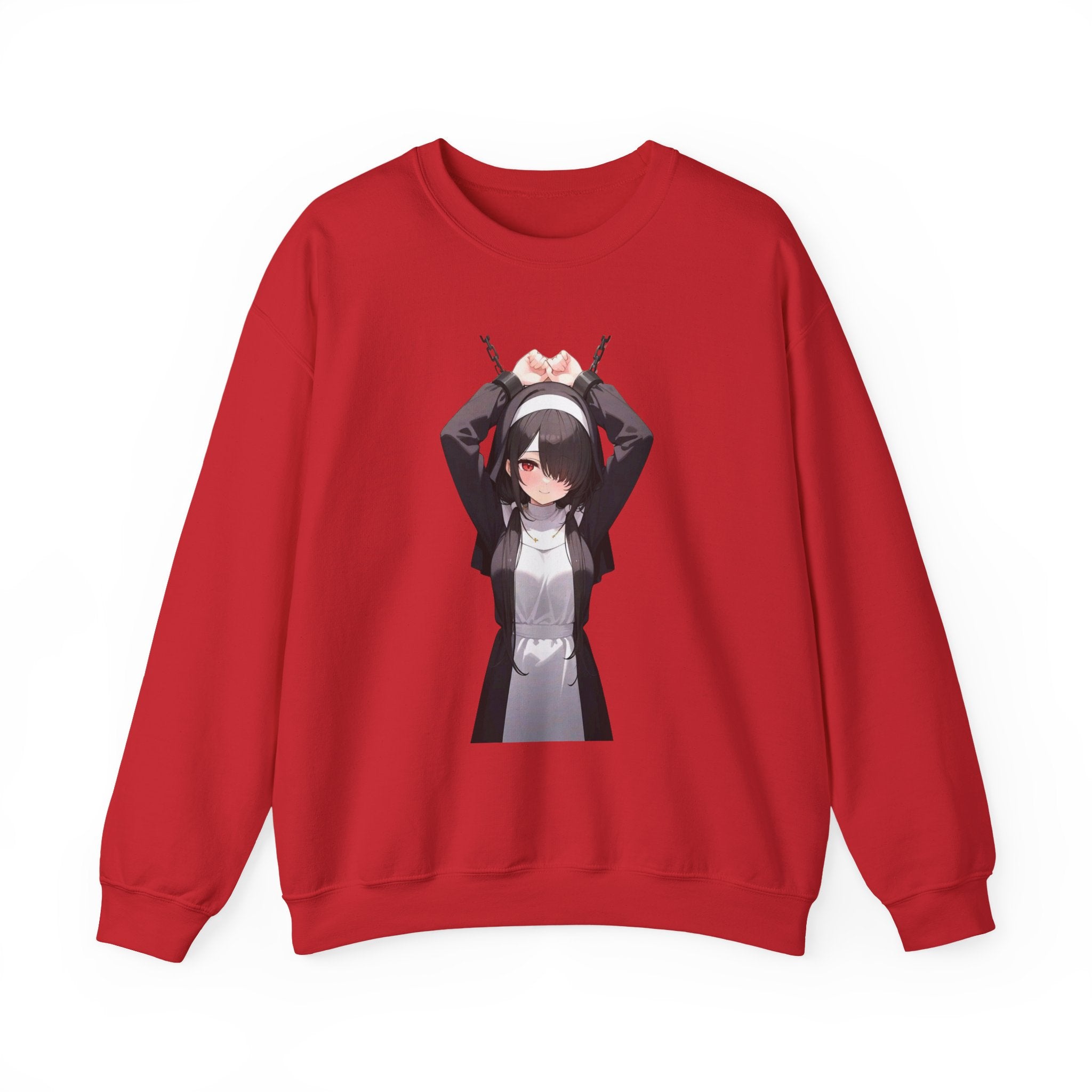 Tokisaki Kurum Nun Gothic Unisex Heavy Blend™ Crewneck Sweatshirt