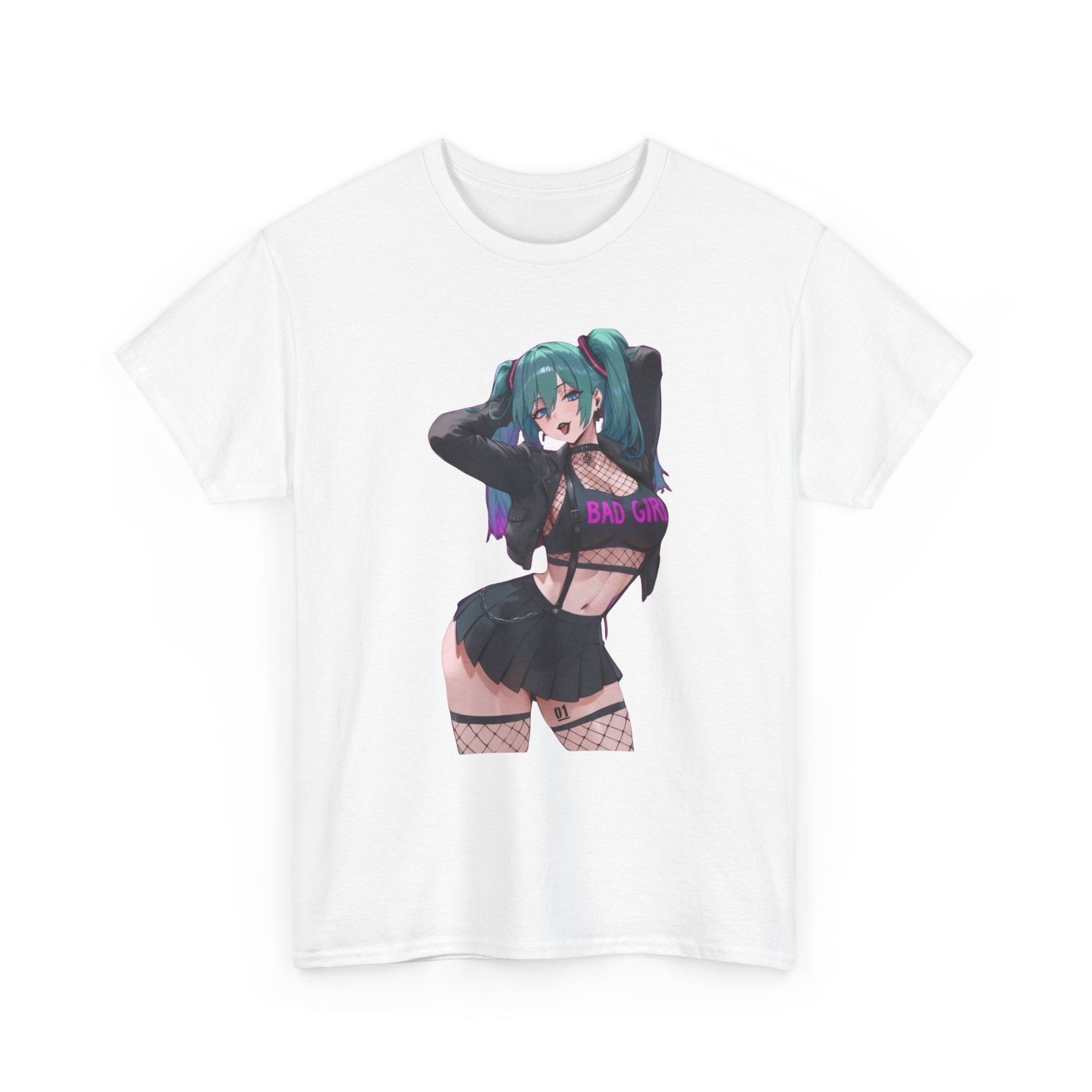 Hatsune Miku Baddie Unisex Heavy Cotton Tee
