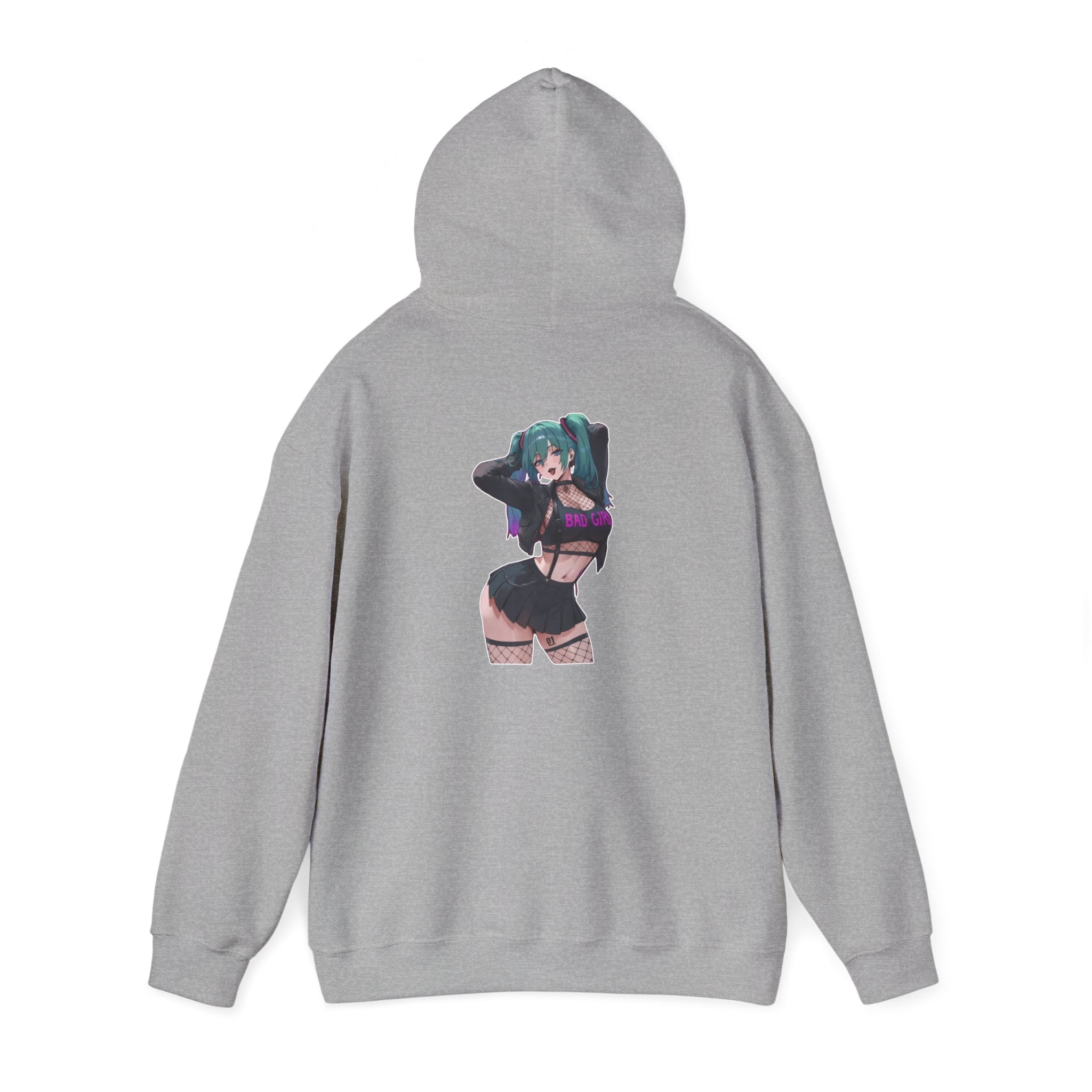 Hatsune Miku Baddie Unisex Heavy Blend™ Hooded Sweatshirt