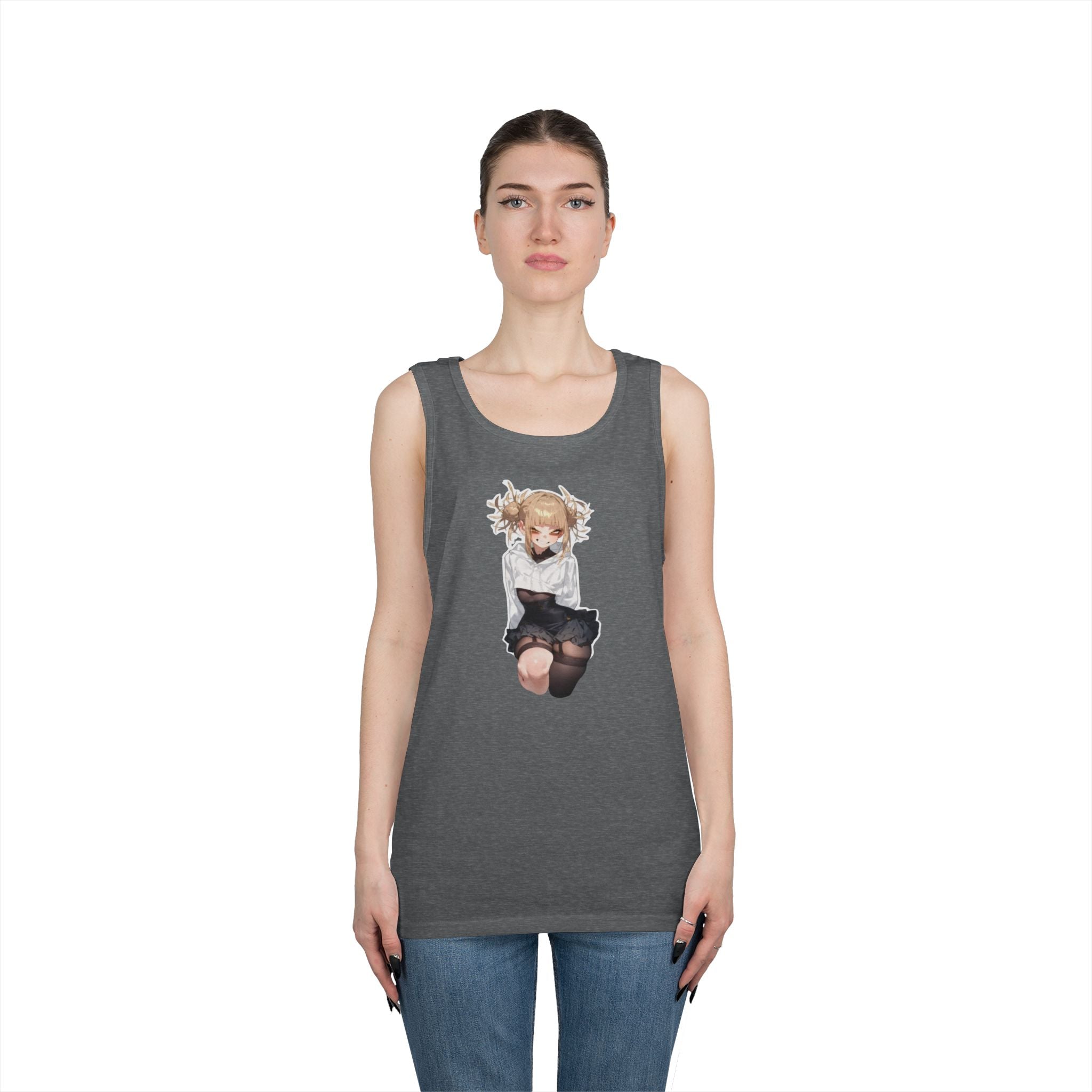 Himiko Toga Crazy Aesthetic Heavy Cotton Tank Top