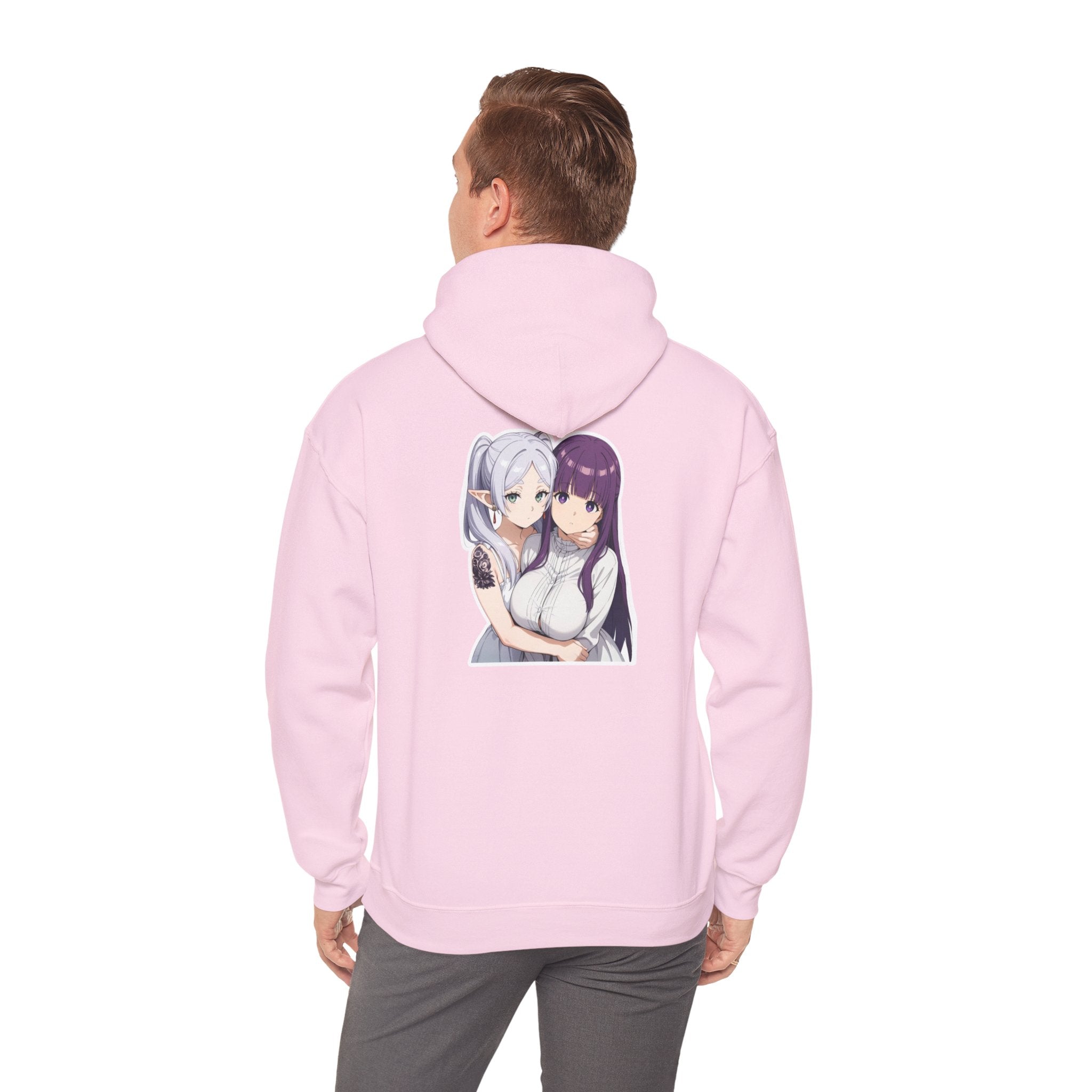 Fern x Frieren Waifu Unisex Heavy Blend™ Hooded Sweatshirt