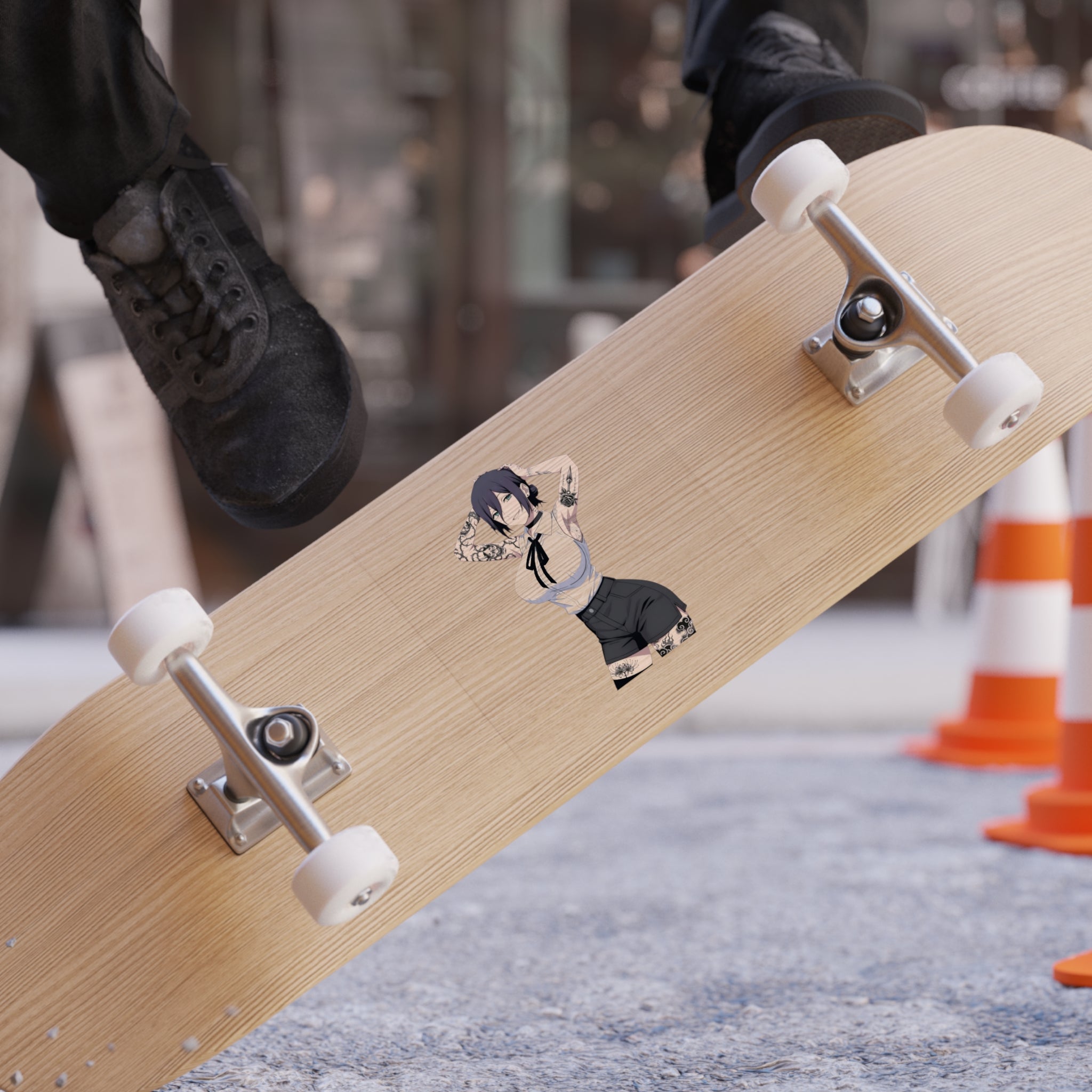 Reze Tattoo Dance Waifu Sticker