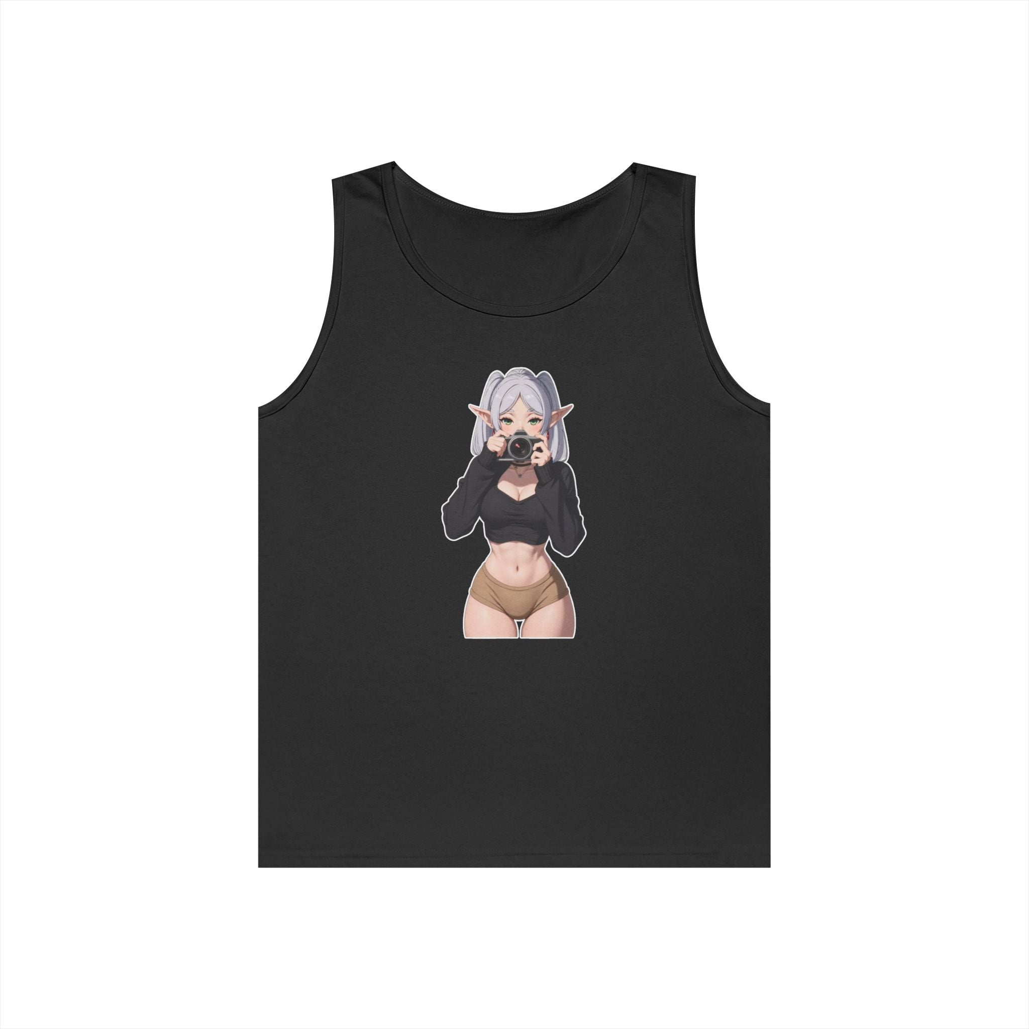 Frieren Cute Heavy Cotton Tank Top