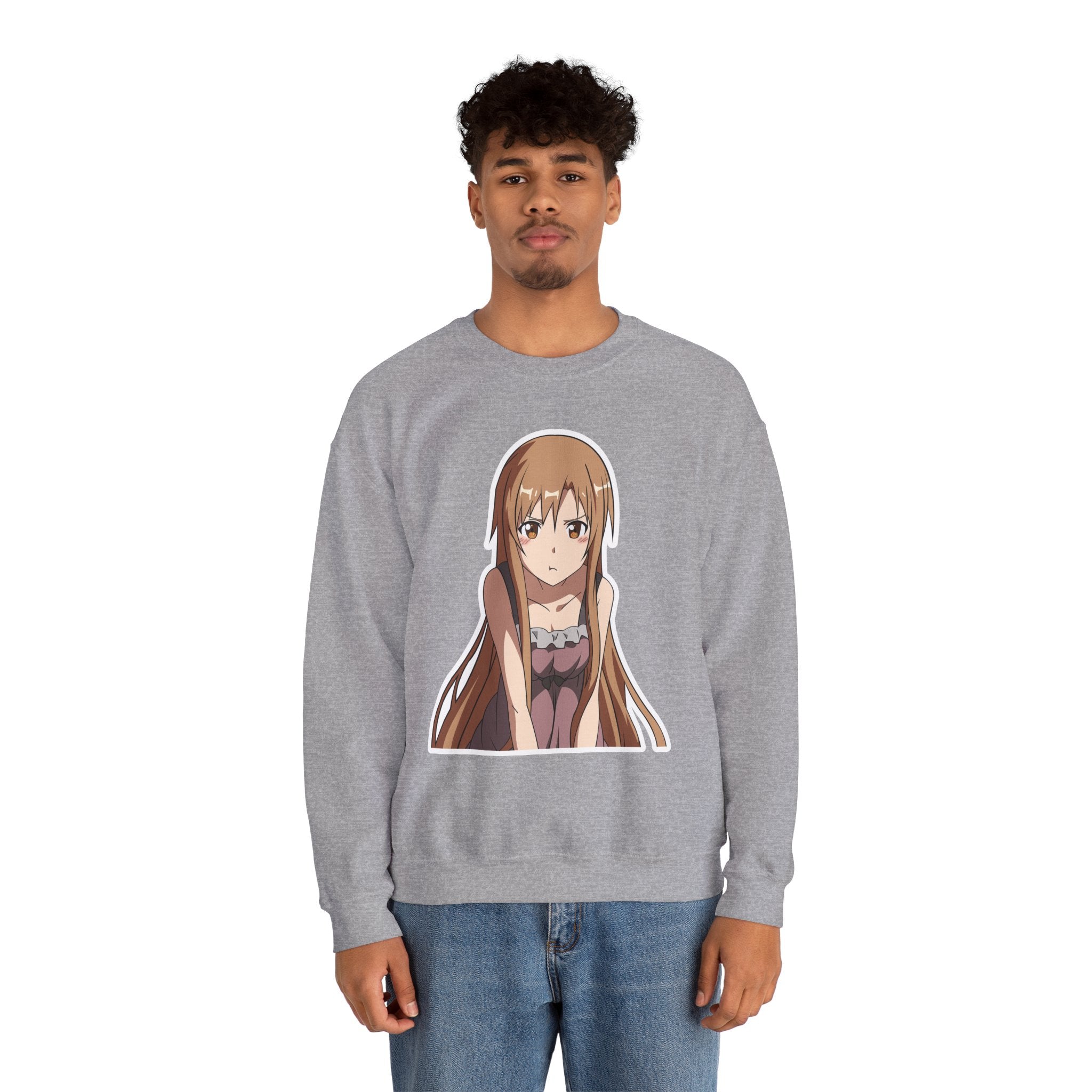 Asuna Yuuki Waifu Unisex Heavy Blend™ Crewneck Sweatshirt