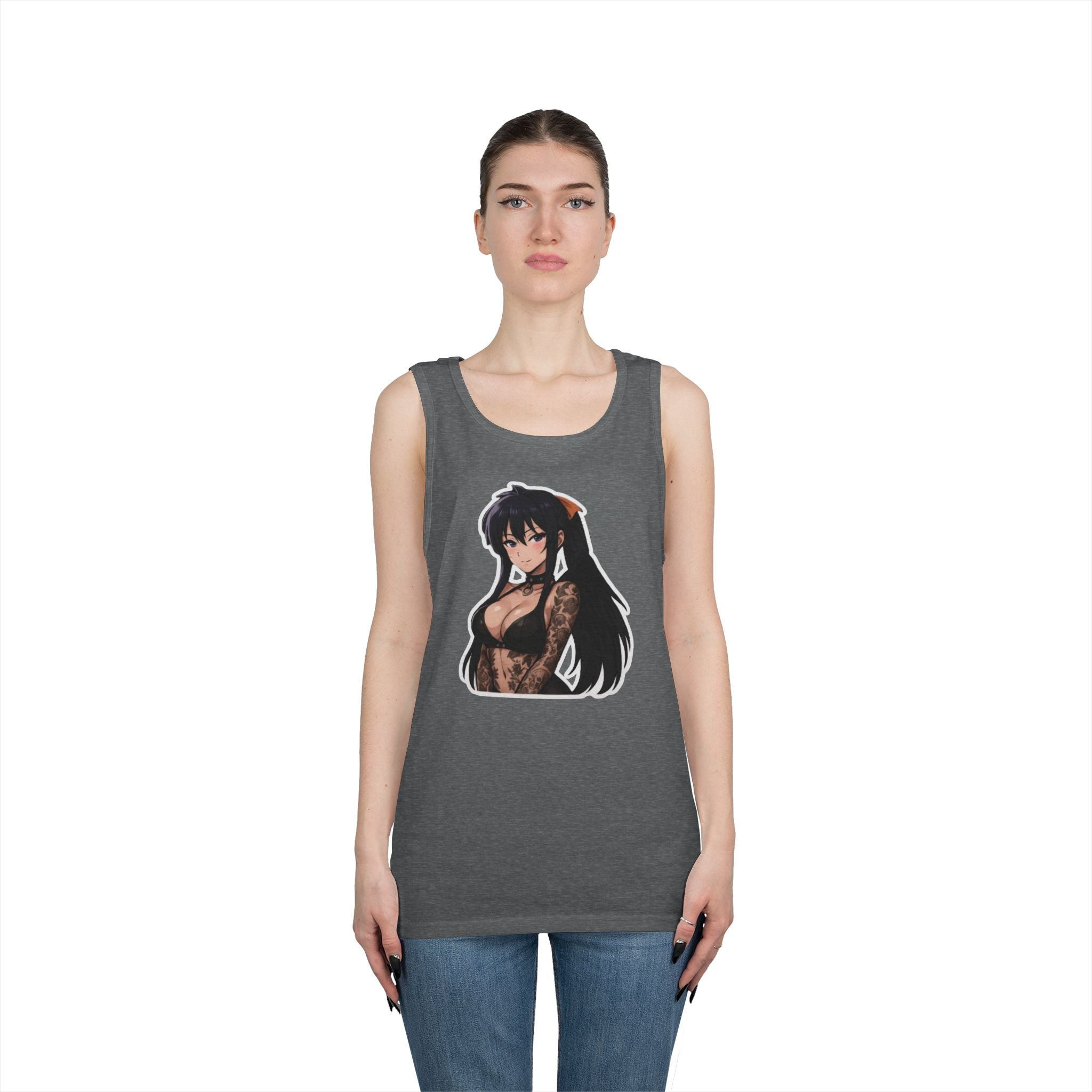 Akeno Himejima Heavy Cotton Tank Top