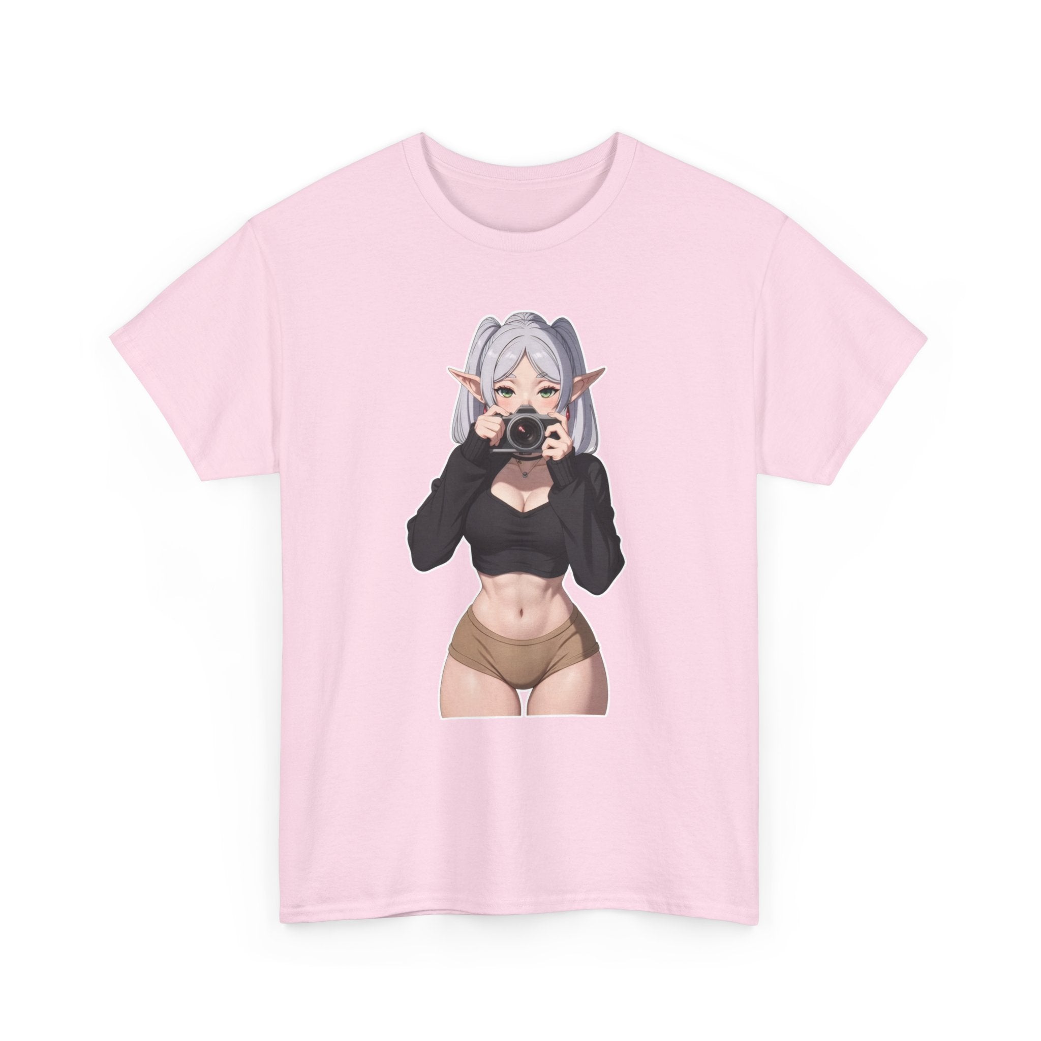 Frieren Cute Unisex Heavy Cotton Tee