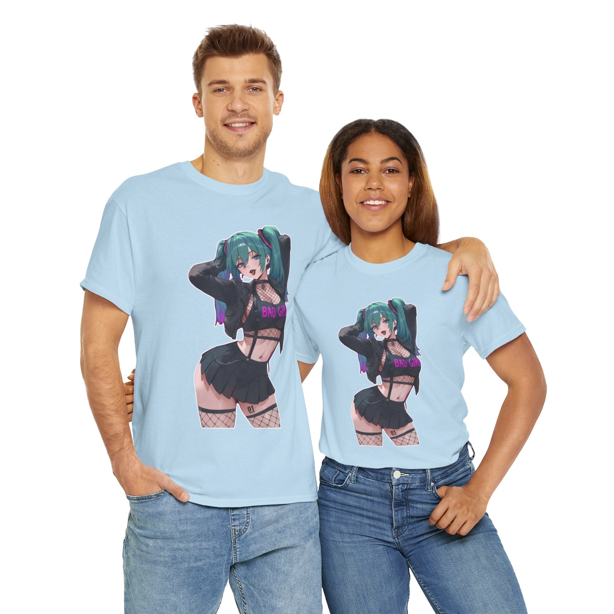 Hatsune Miku Baddie Unisex Heavy Cotton Tee