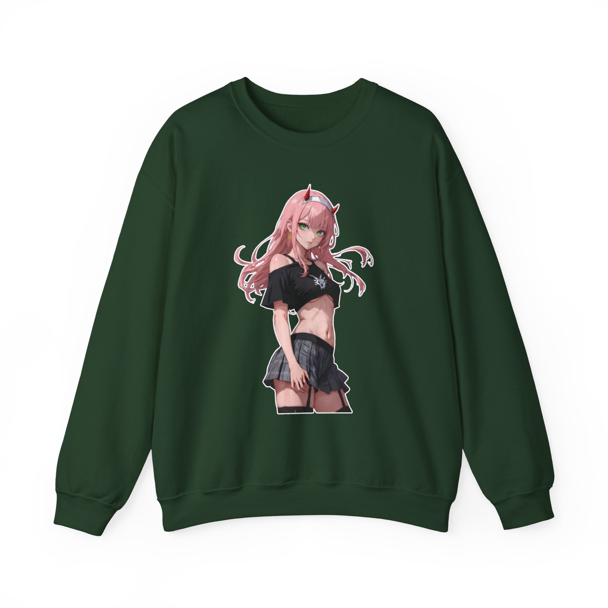 Zero Two Streetwear Style Unisex Heavy Blend™ Crewneck Sweatshirt