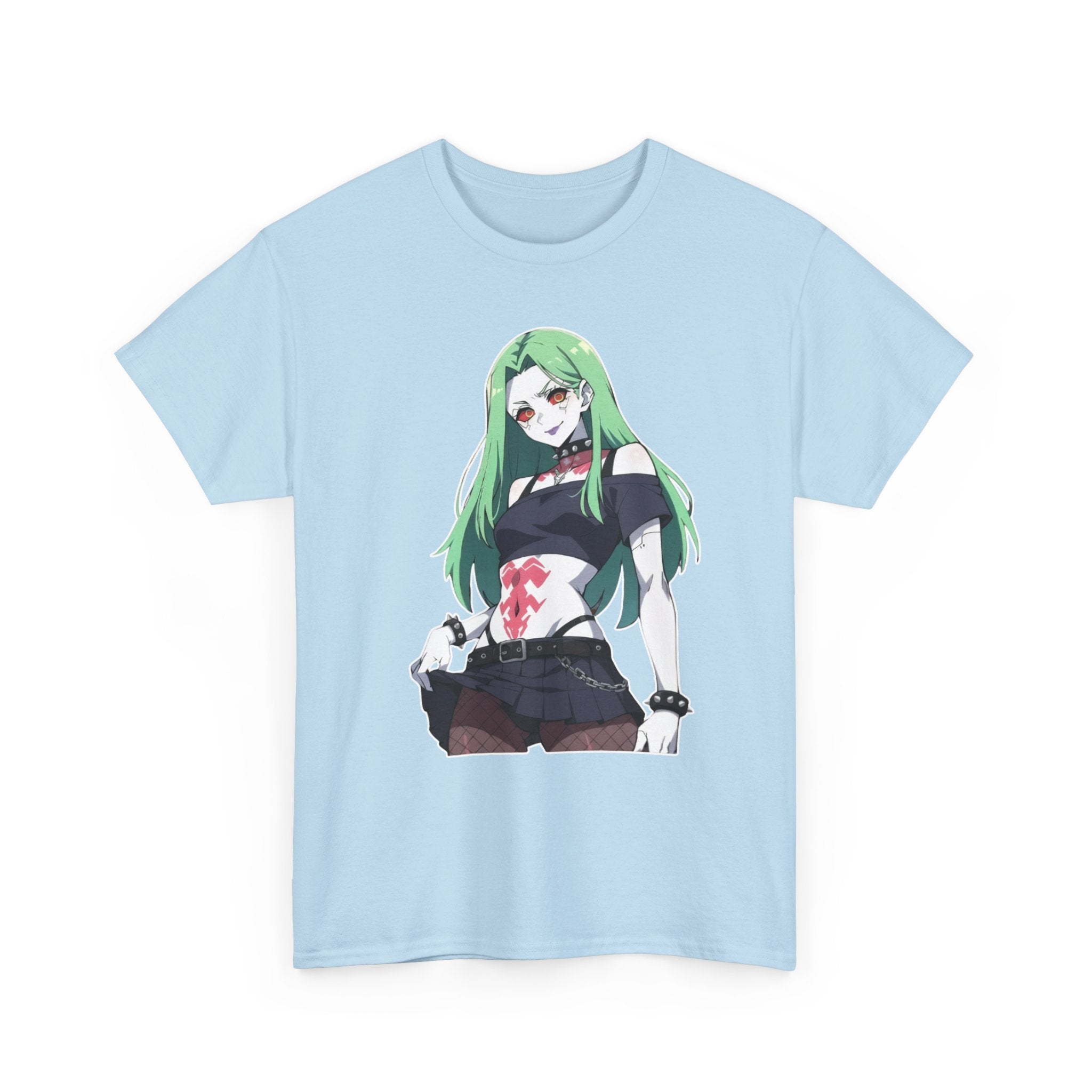 Rebecca Cyberpunk Futuristic Unisex Heavy Cotton Tee