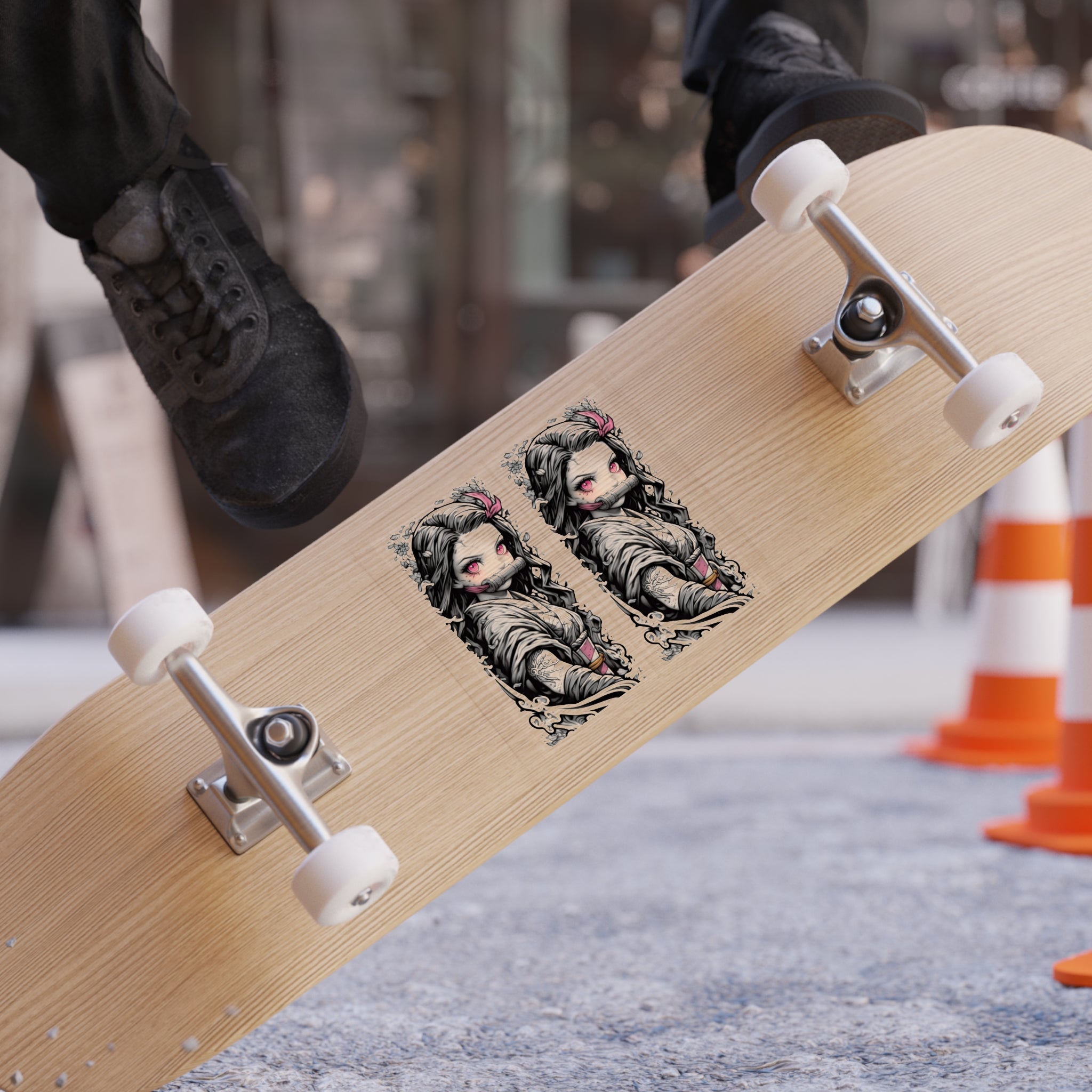Nezuko Kamado Tattoo Art Style Sticker