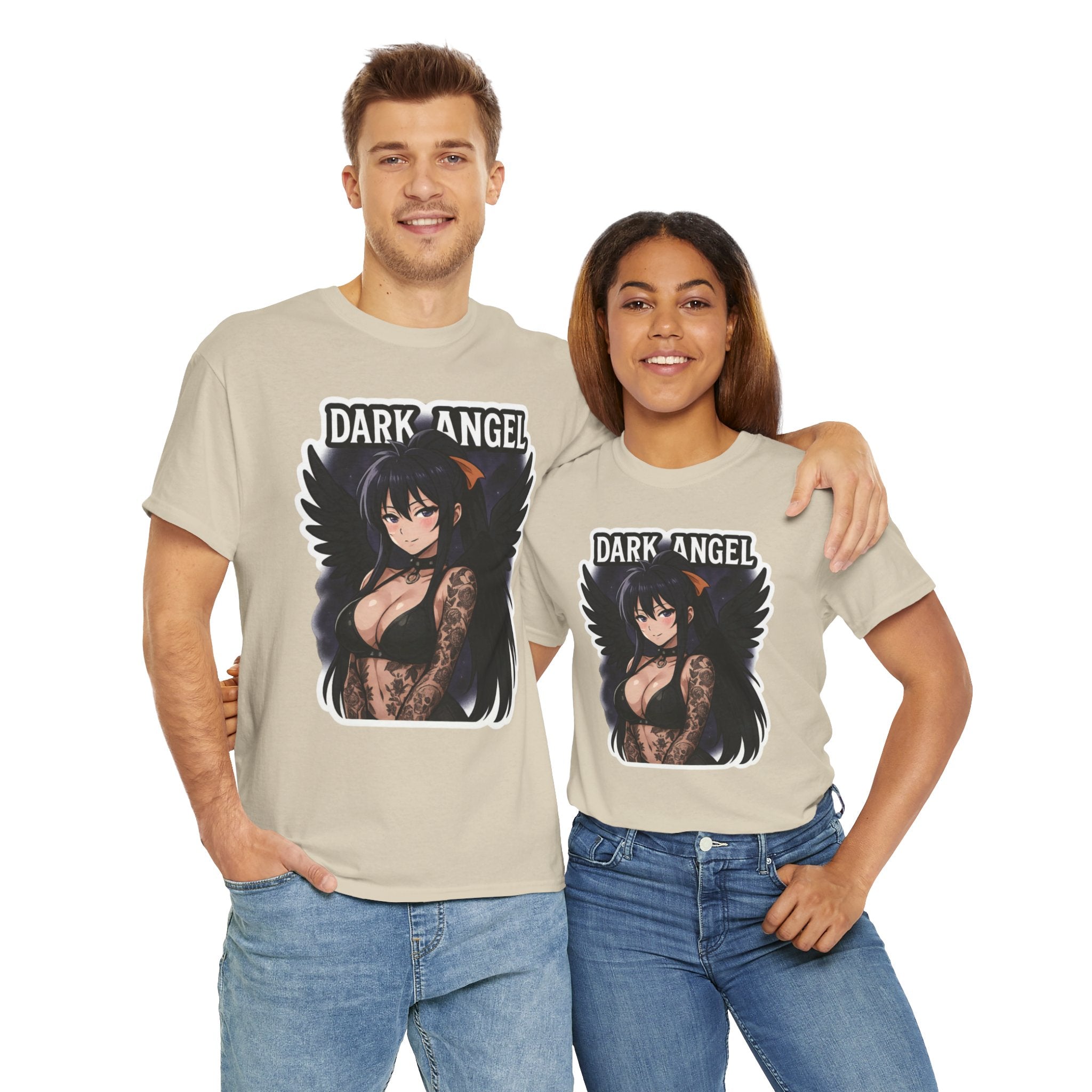 Akeno Himejima Dark Angel Unisex Heavy Cotton Tee