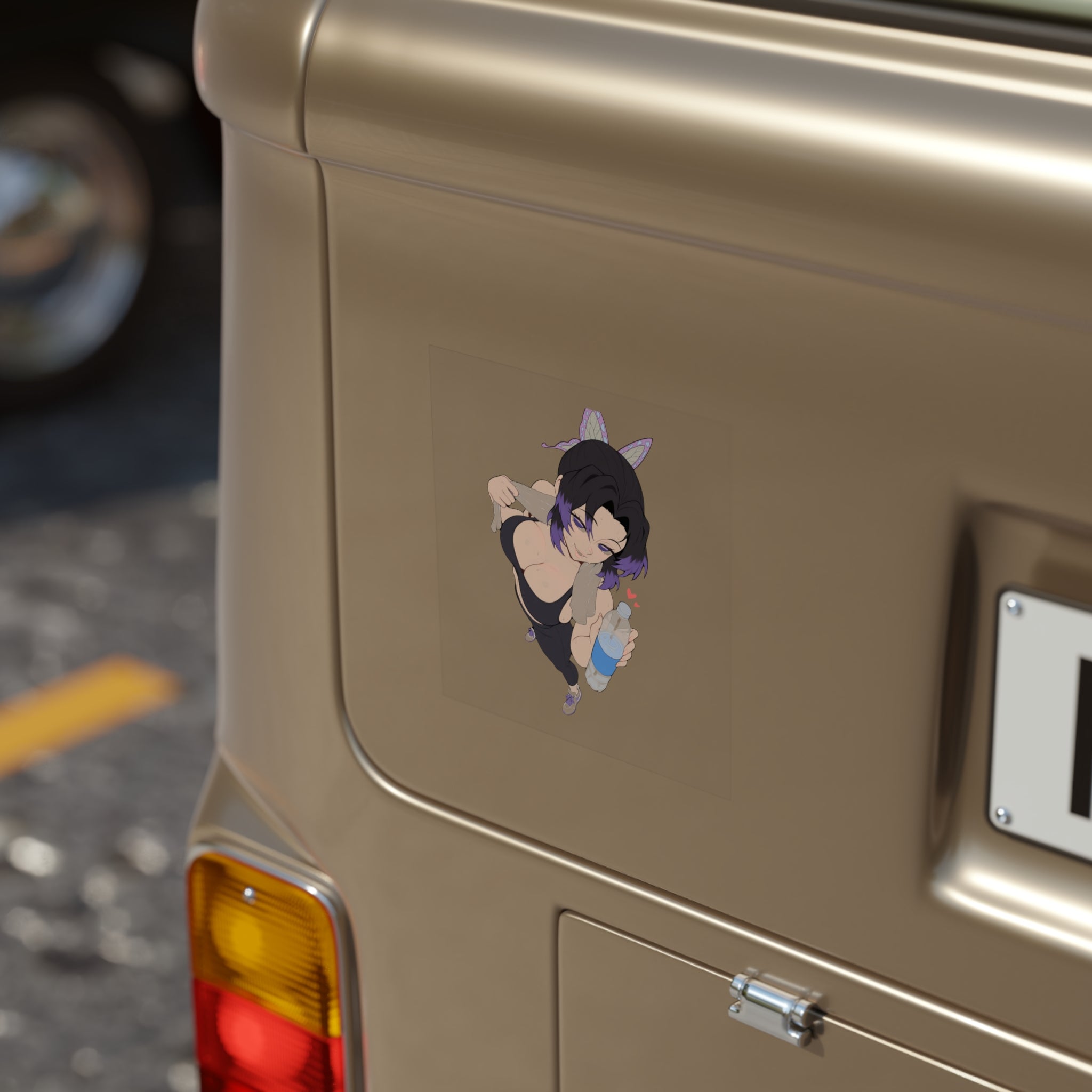 Kochou Shinobu Gym Clothes Sexy Waifu Sticker