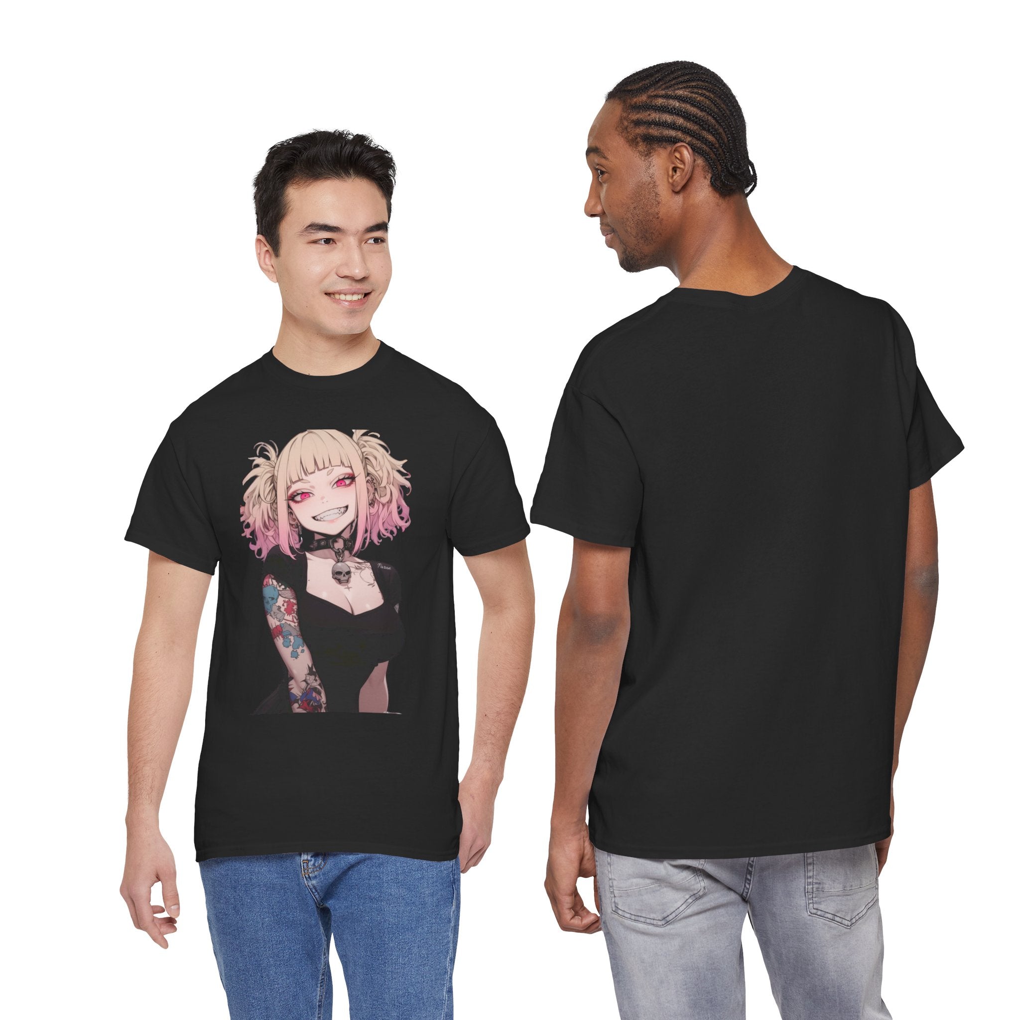 Gothic Himiko Toga Tattooed Crazy Unisex Heavy Cotton Tee