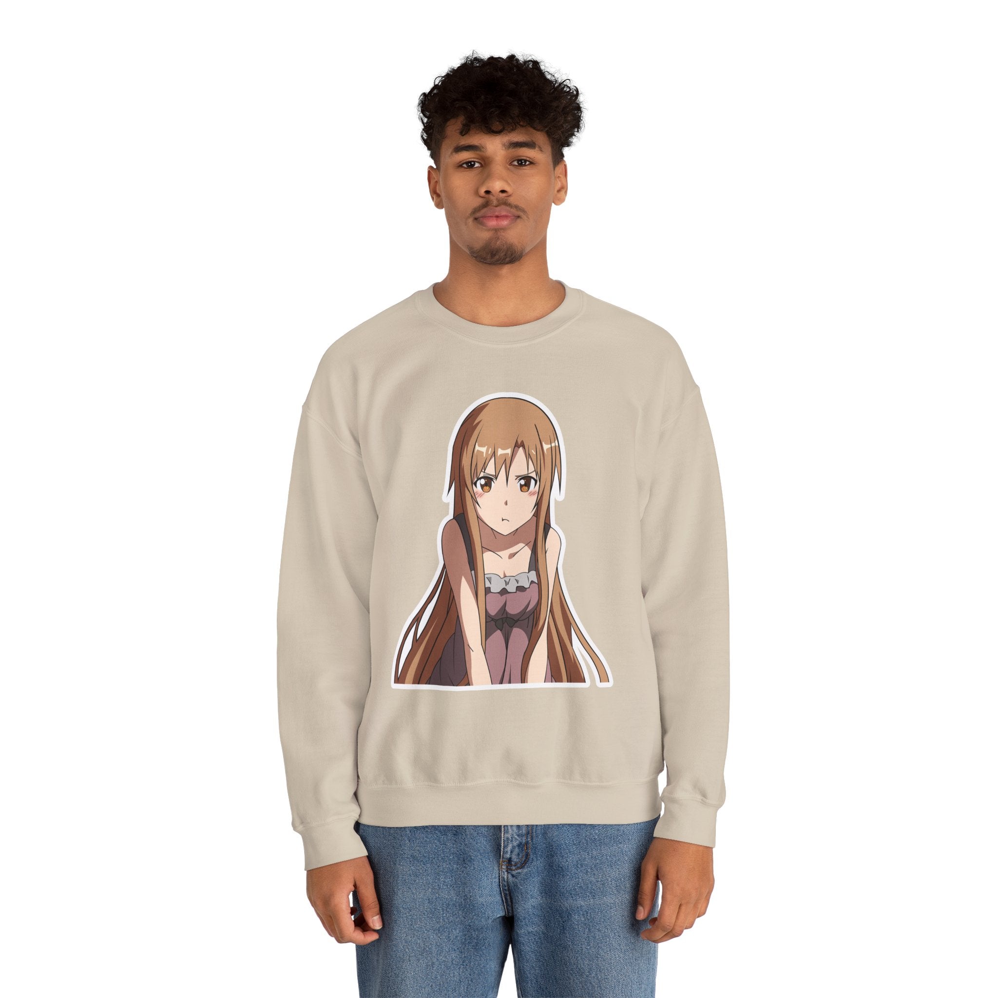 Asuna Yuuki Waifu Unisex Heavy Blend™ Crewneck Sweatshirt
