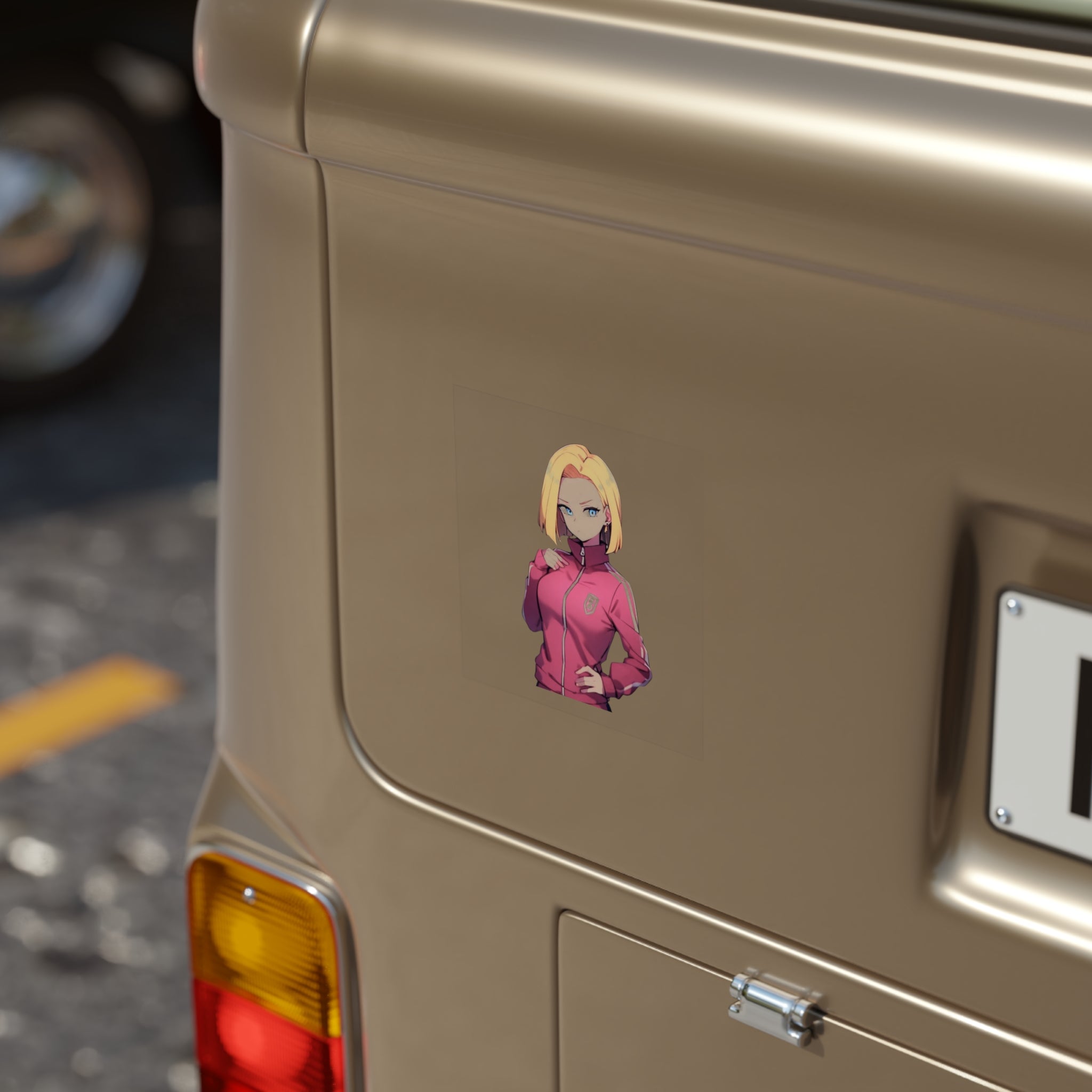 Strong Sport Android 18 Sticker