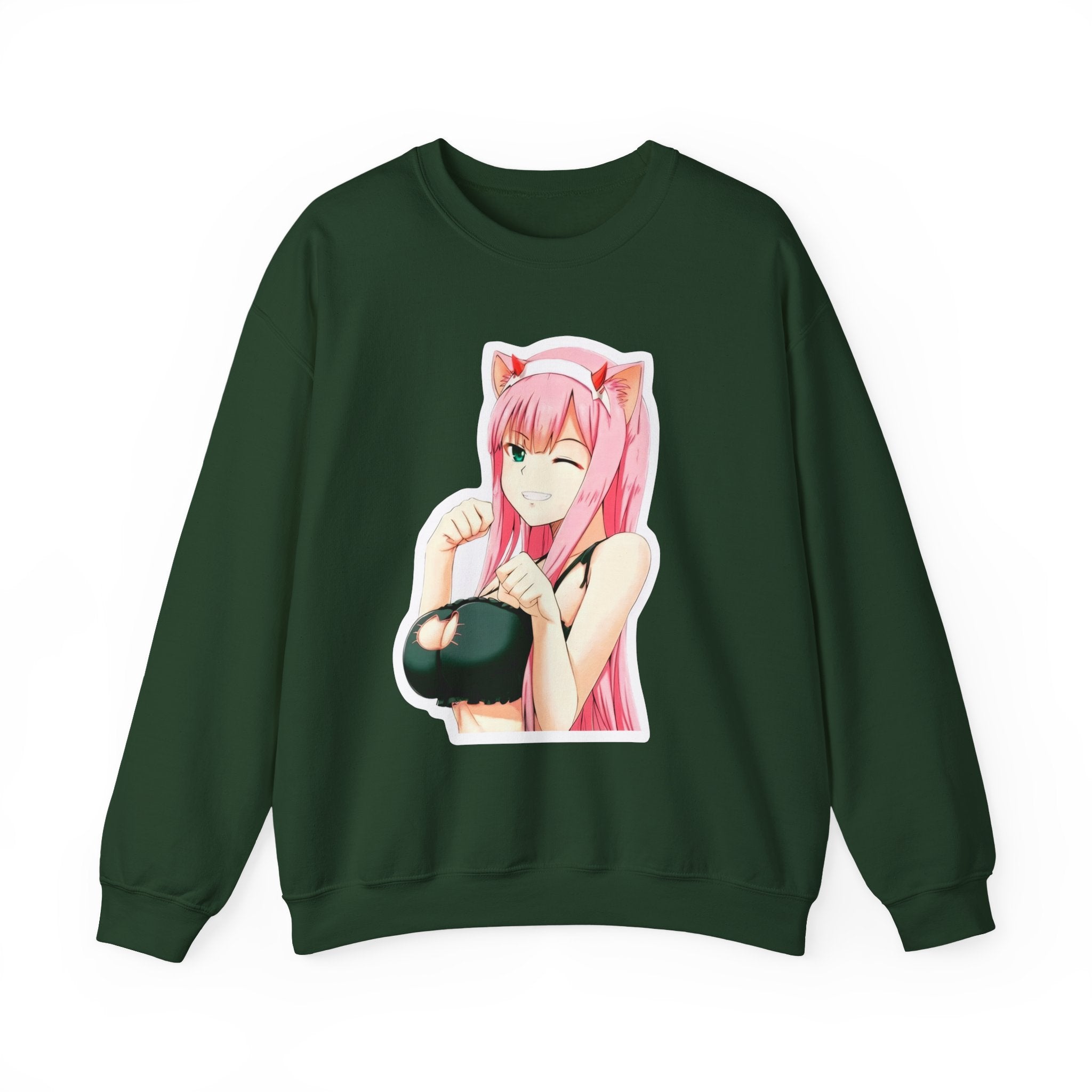 Zero Two Sexy Style Unisex Heavy Blend™ Crewneck Sweatshirt