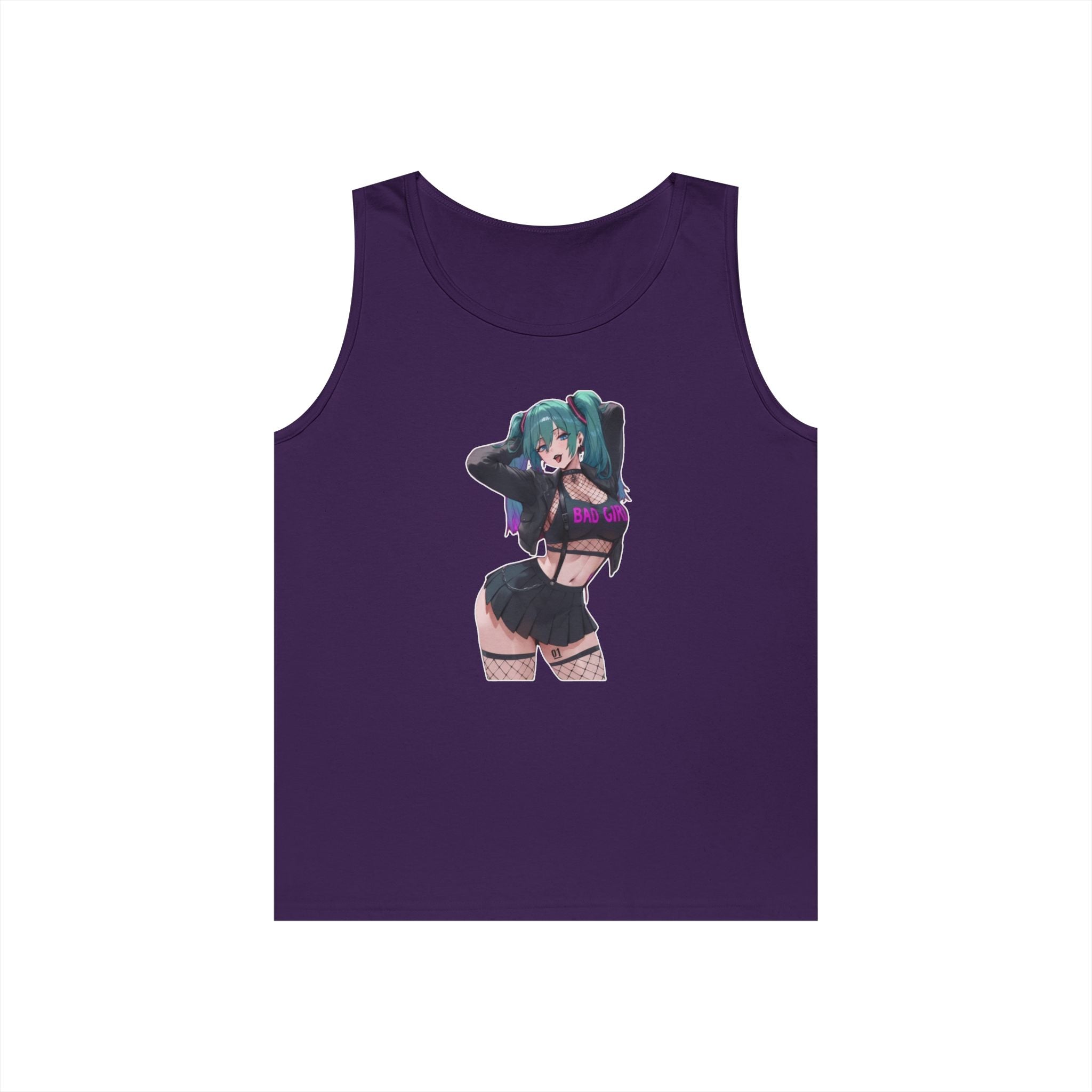 Hatsune Miku Baddie Heavy Cotton Tank Top