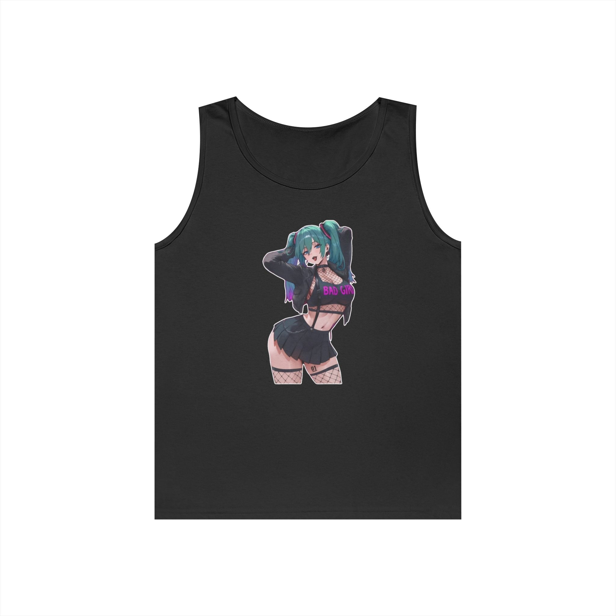 Hatsune Miku Baddie Heavy Cotton Tank Top