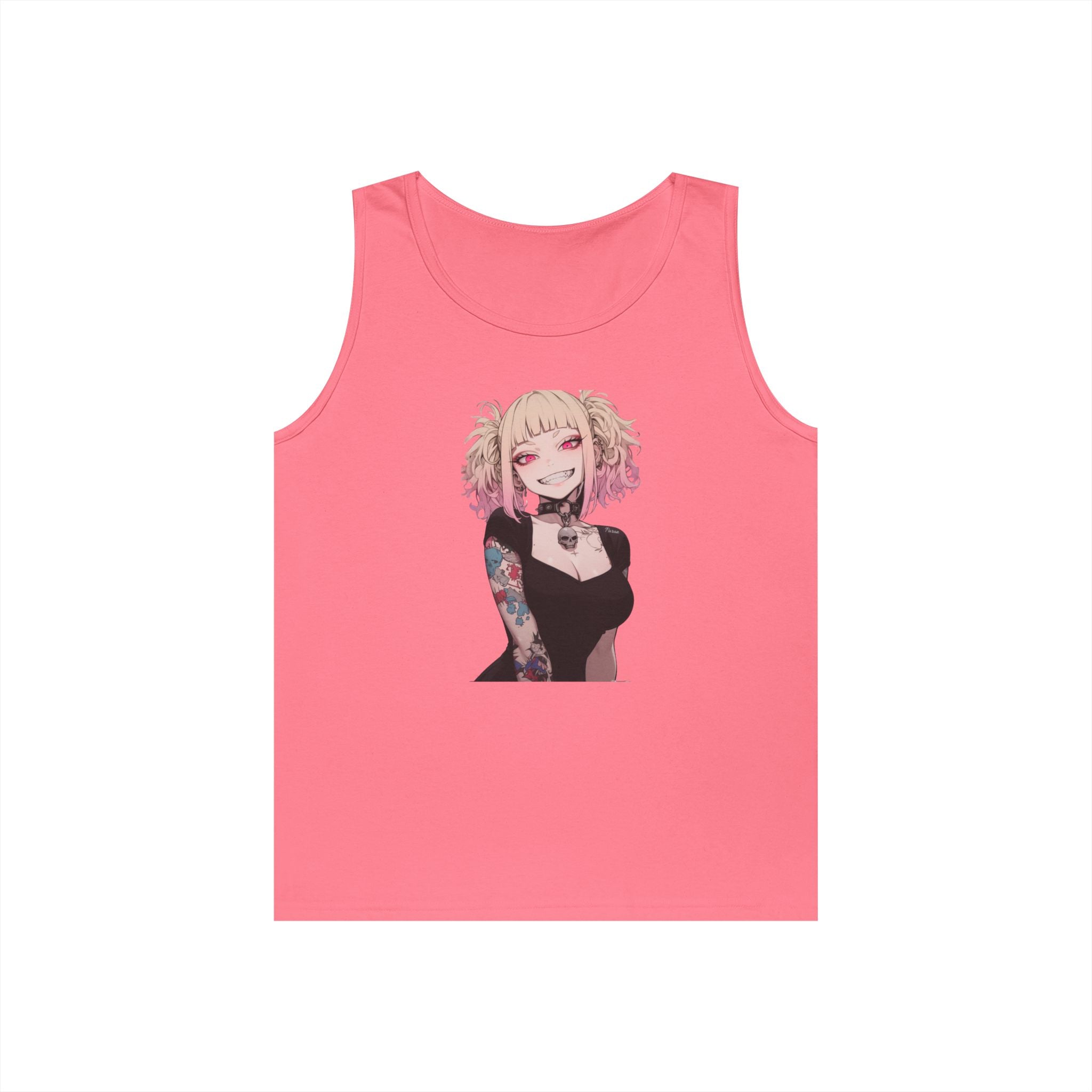 Gothic Himiko Toga Tattooed Crazy Heavy Cotton Tank Top