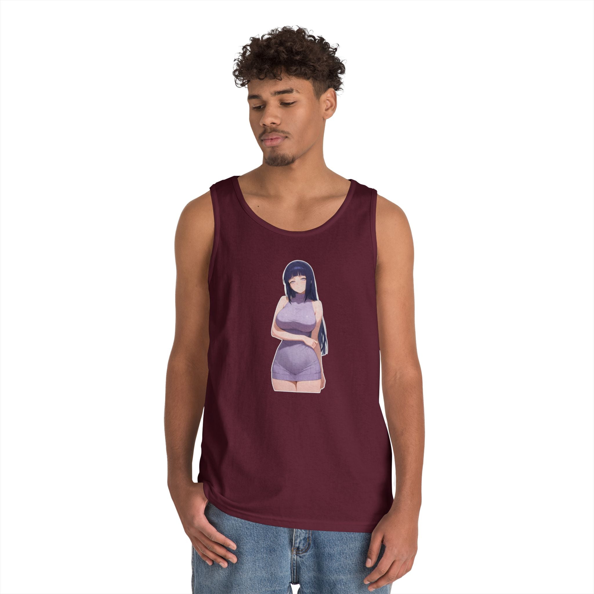 Hinata Waifu Heavy Cotton Tank Top