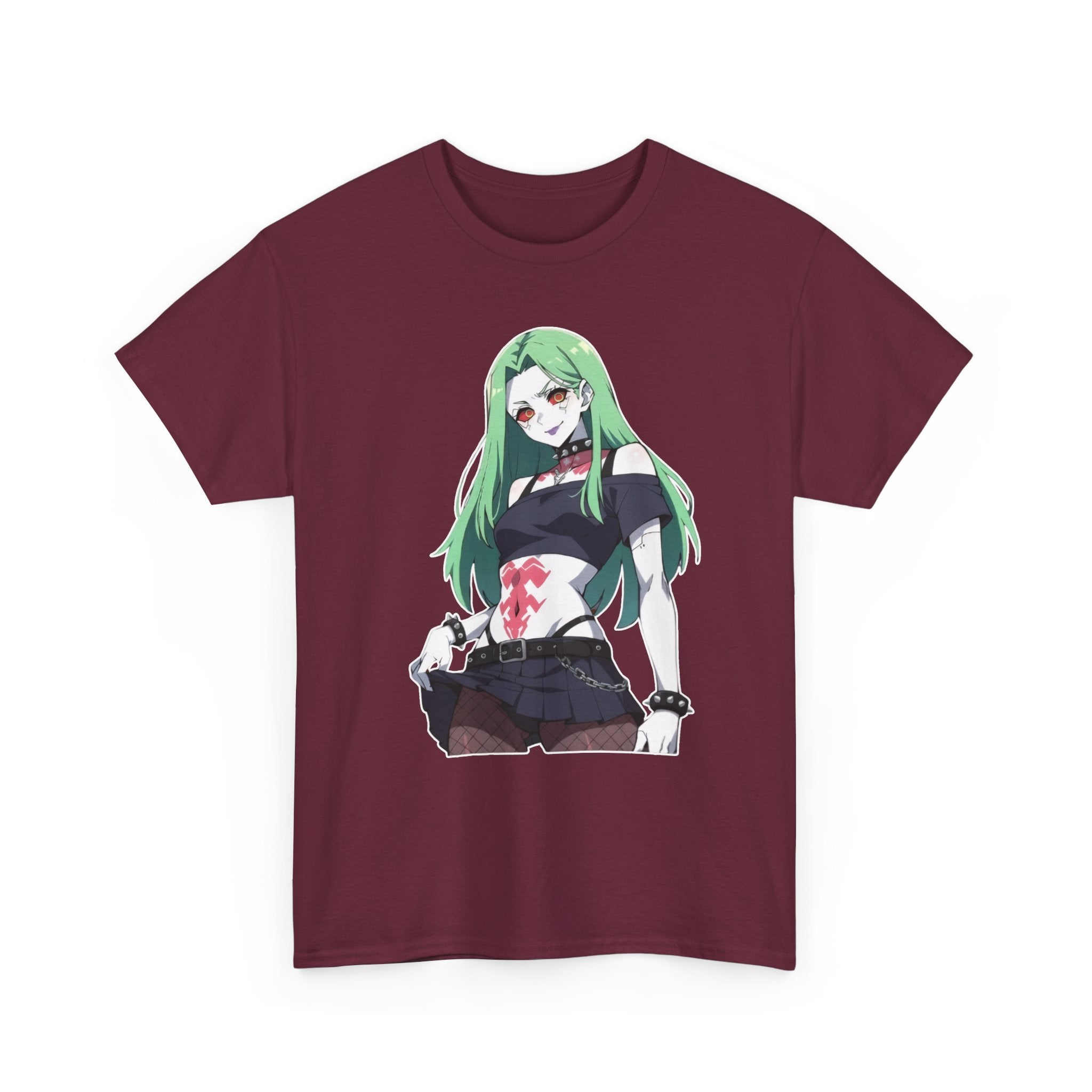 Rebecca Cyberpunk Futuristic Unisex Heavy Cotton Tee