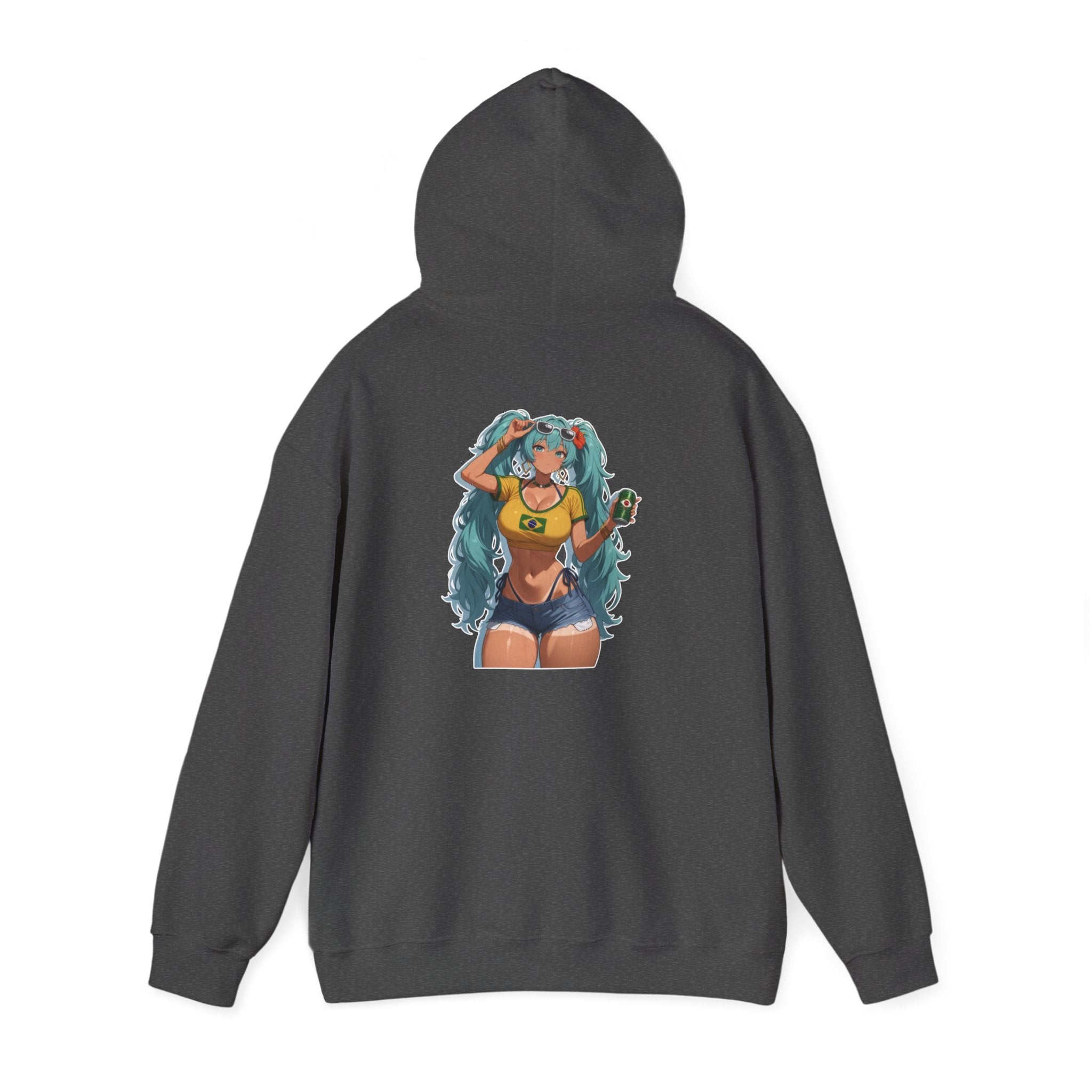 Hatsune Miku Brazil Girl Unisex Heavy Blend™ Hooded Sweatshirt