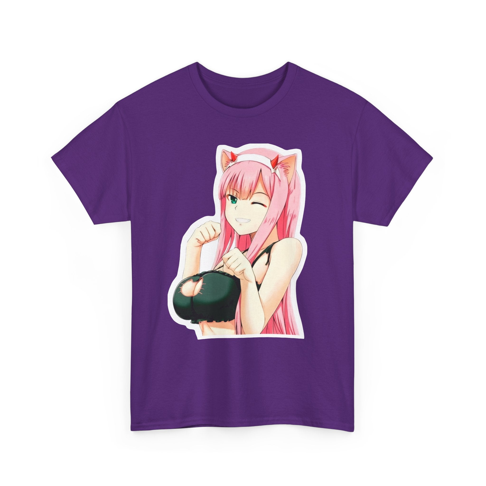 Zero Two Sexy Style Unisex Heavy Cotton Tee