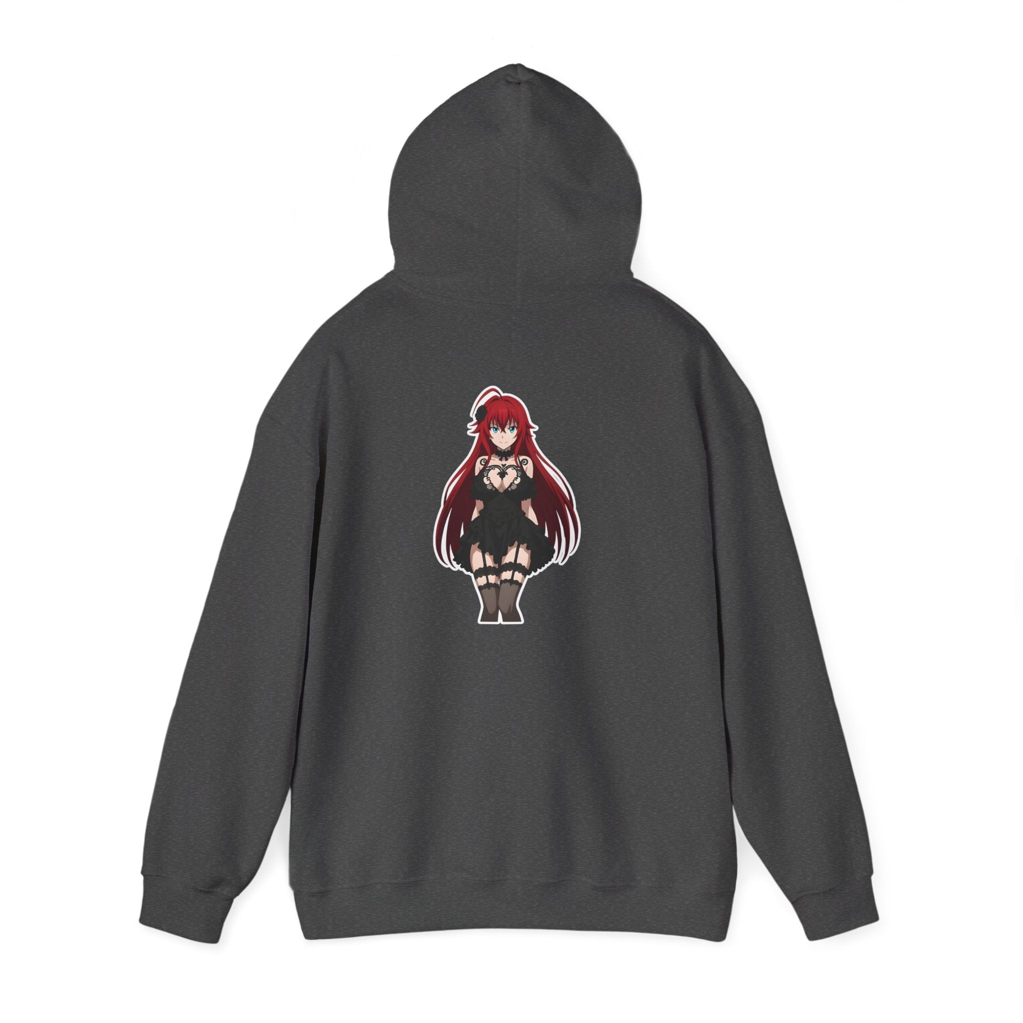 Rias Gremory Gothic Style Waifu Unisex Heavy Blend™ Hooded Sweatshirt