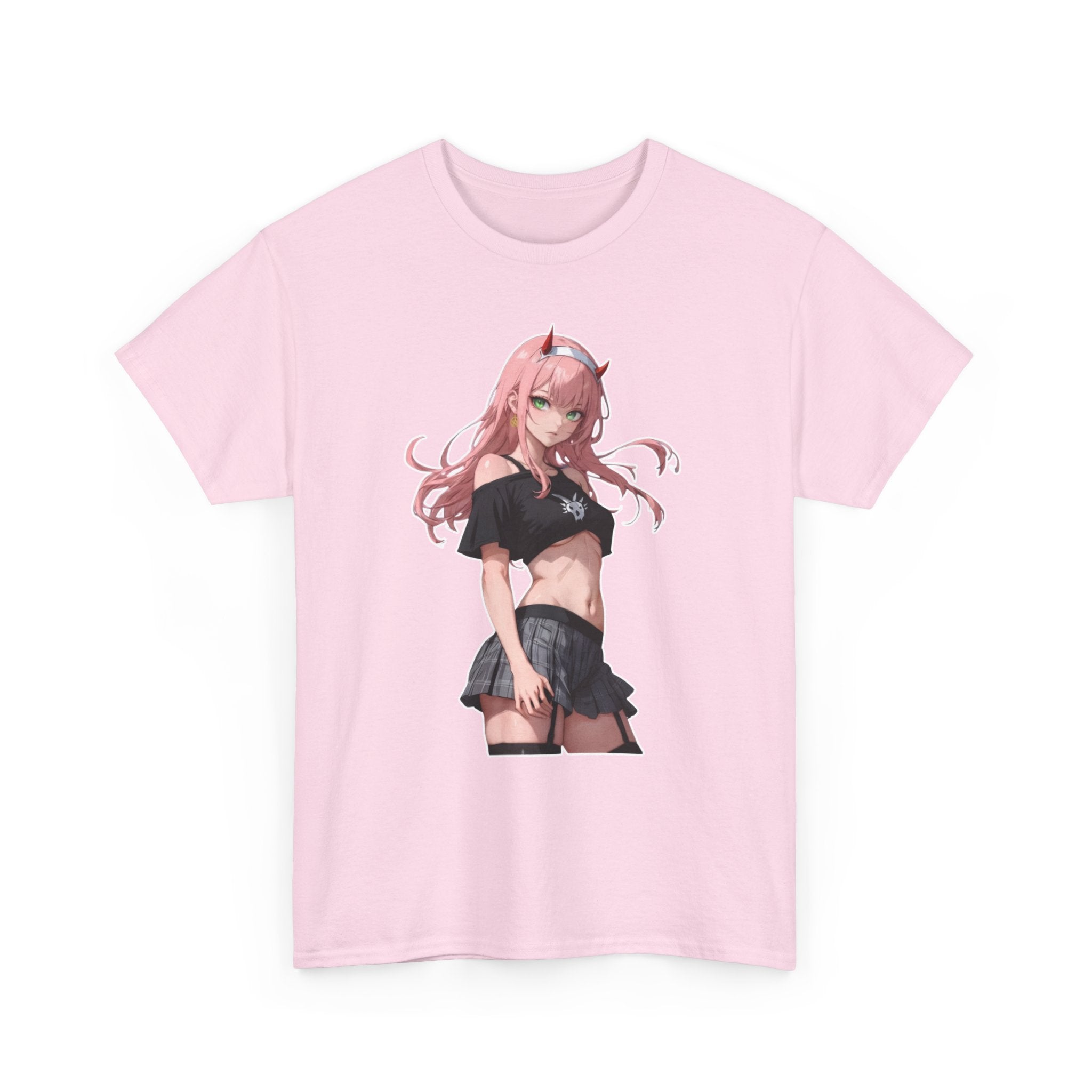 Zero Two Streetwear Style Unisex Heavy Cotton Tee