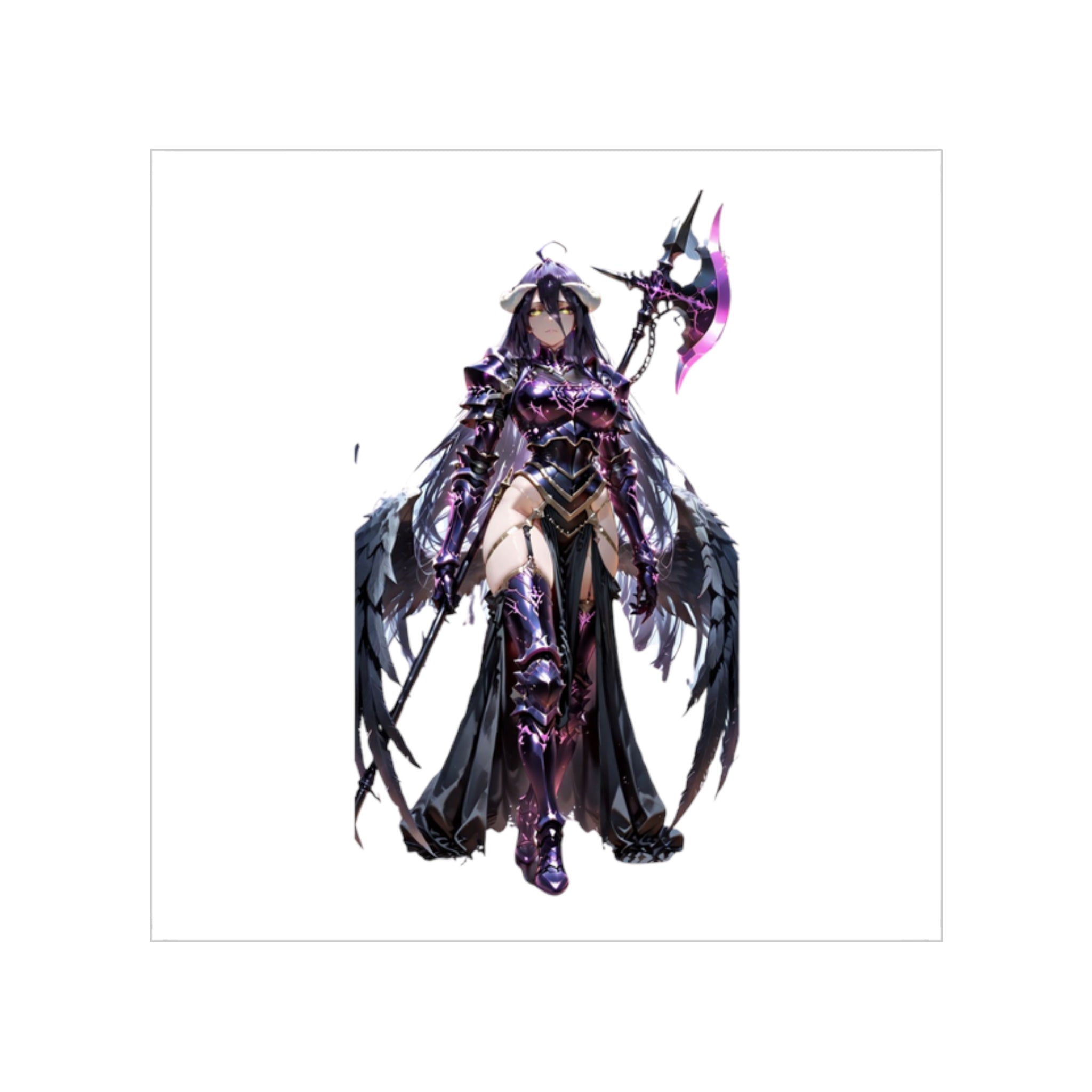 Albedo Devil Tactical Waifu Sticker