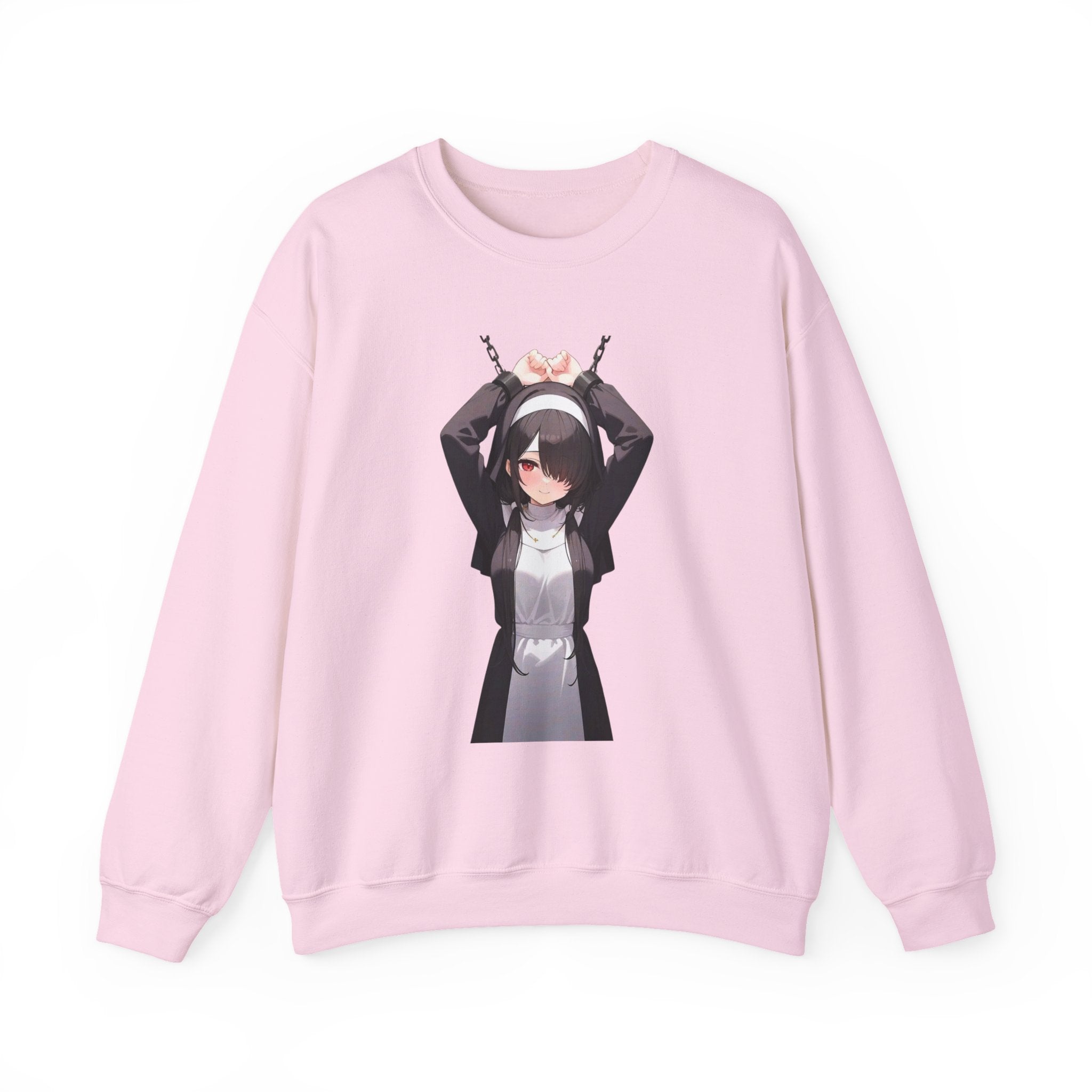 Tokisaki Kurum Nun Gothic Unisex Heavy Blend™ Crewneck Sweatshirt
