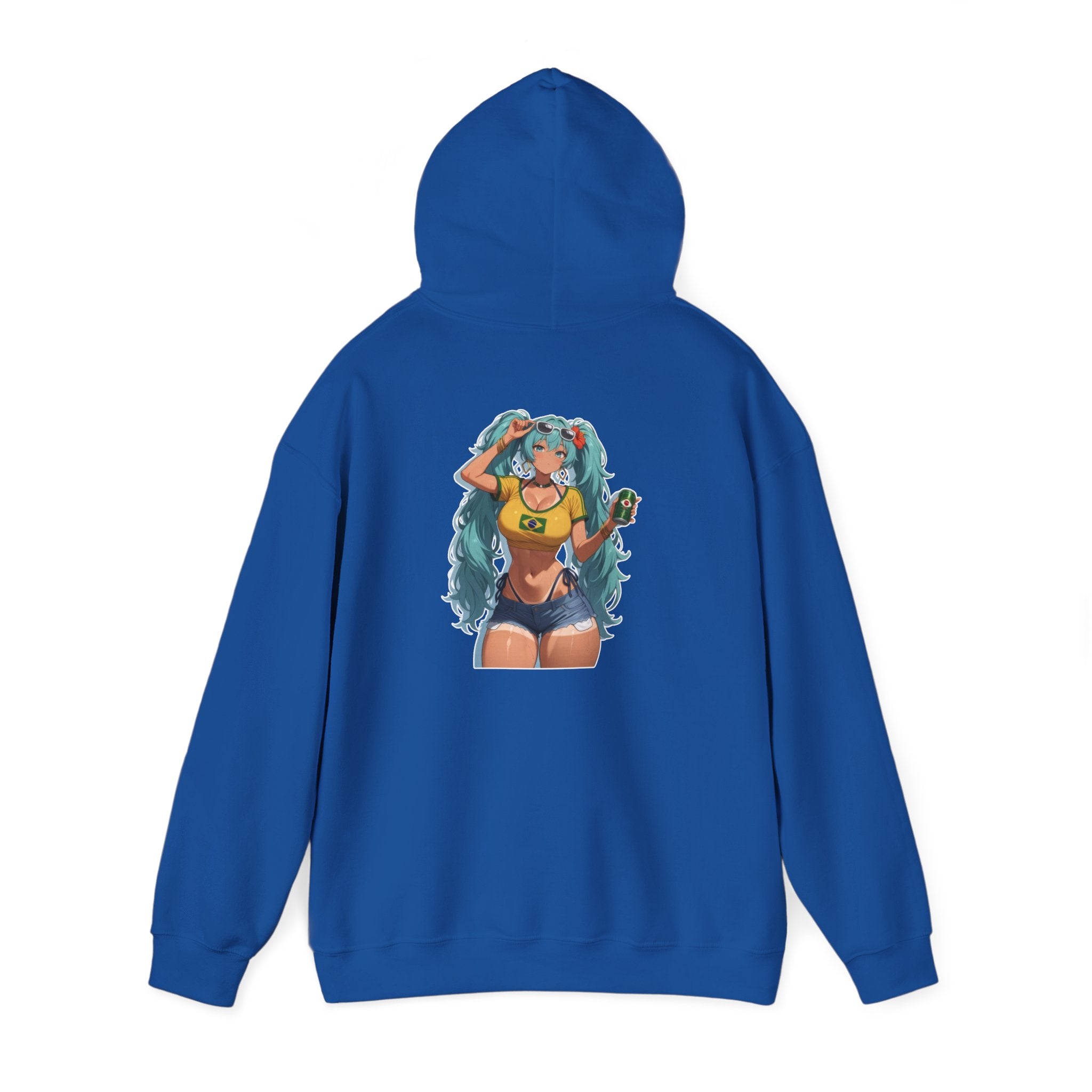 Hatsune Miku Brazil Girl Unisex Heavy Blend™ Hooded Sweatshirt