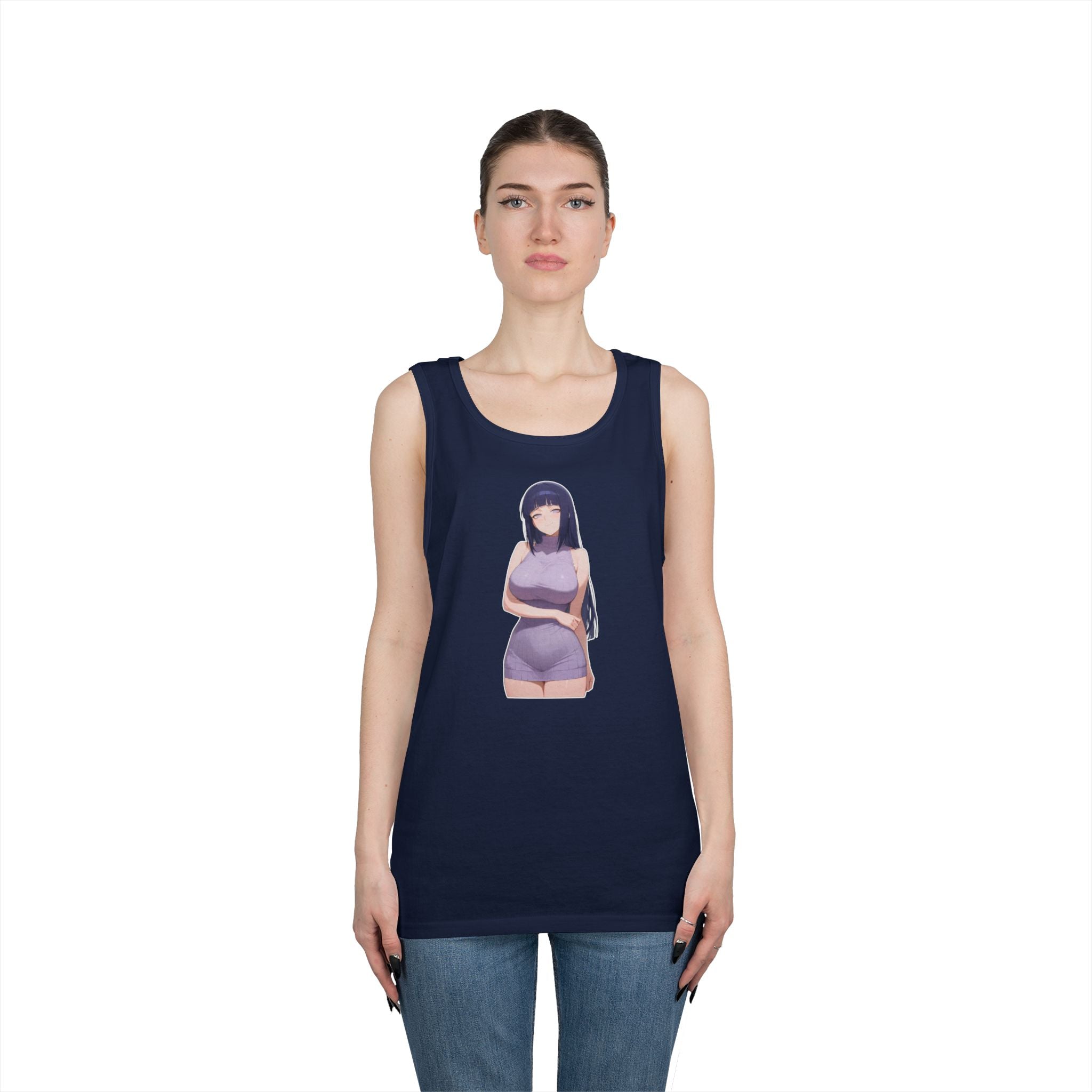 Hinata Waifu Heavy Cotton Tank Top