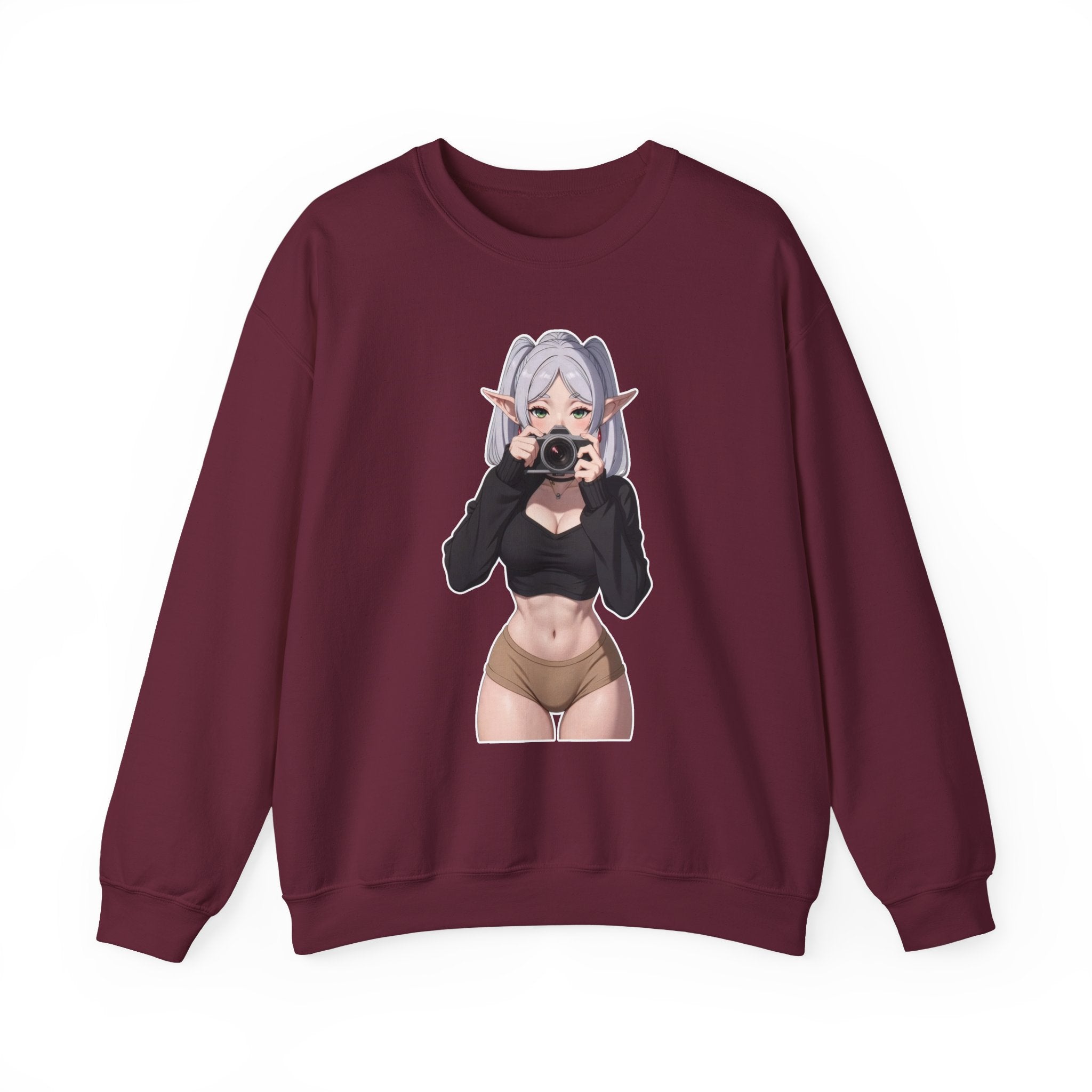 Frieren Cute Unisex Heavy Blend™ Crewneck Sweatshirt