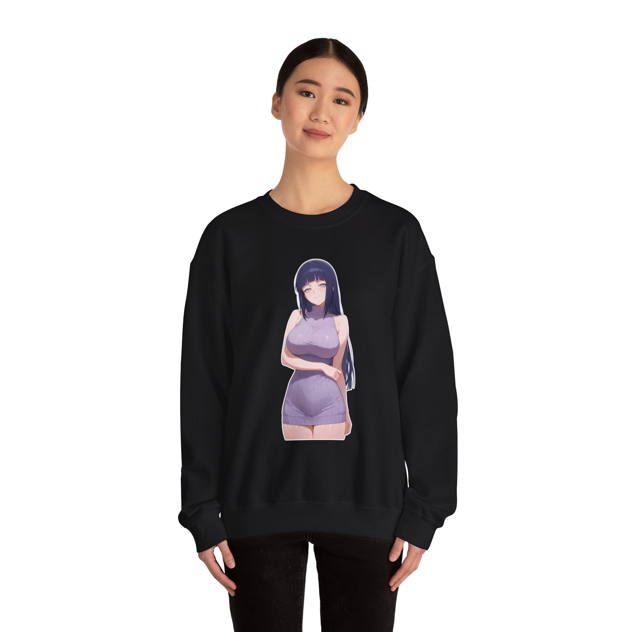 Hinata Waifu Unisex Heavy Blend™ Crewneck Sweatshirt