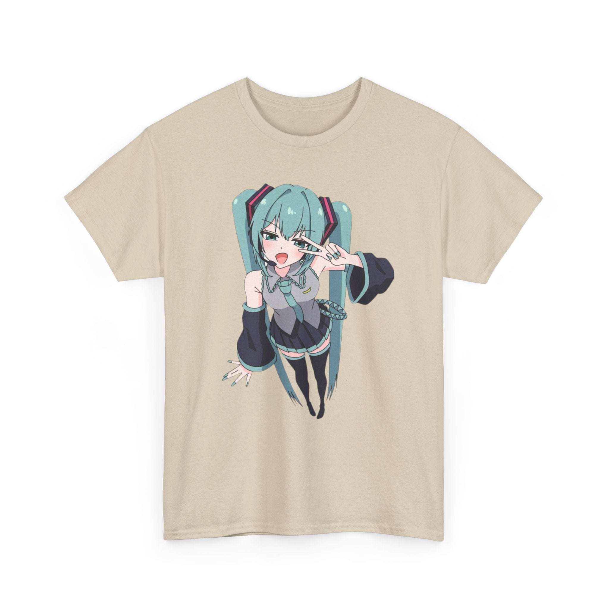 Hatsune Miku Unisex Heavy Cotton Tee