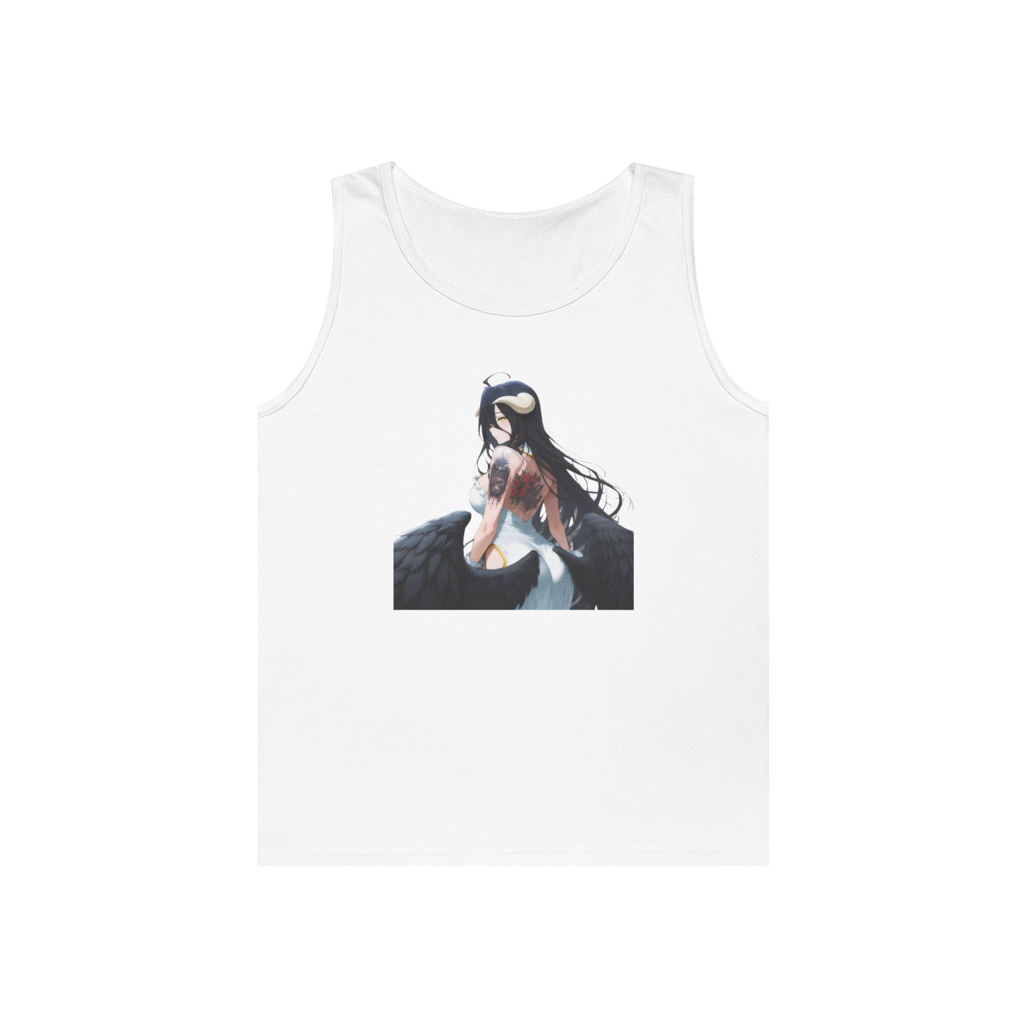 Gothic Albedo Overlord Waifu Heavy Cotton Tank Top