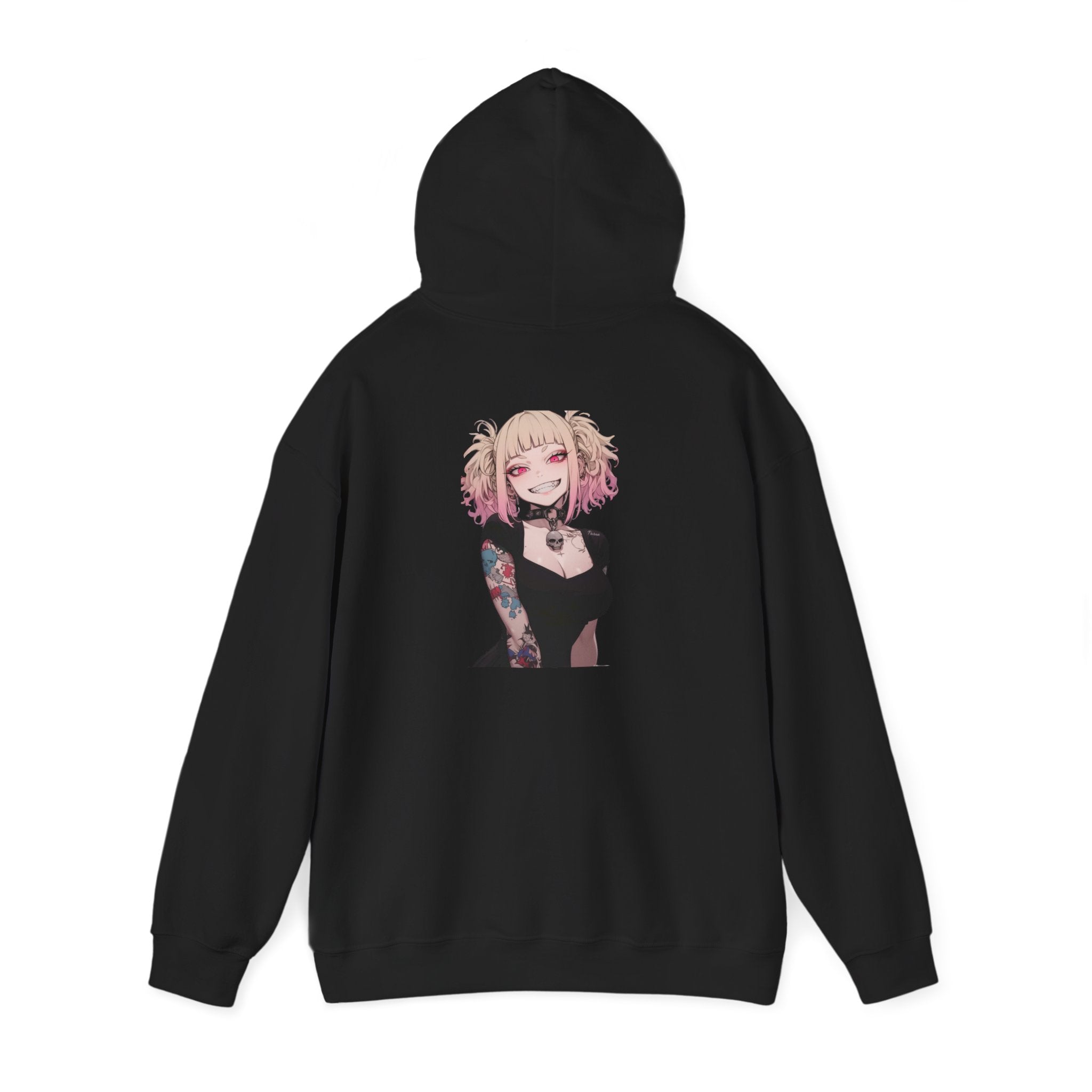Gothic Himiko Toga Tattooed Crazy Unisex Heavy Blend™ Hooded Sweatshirt