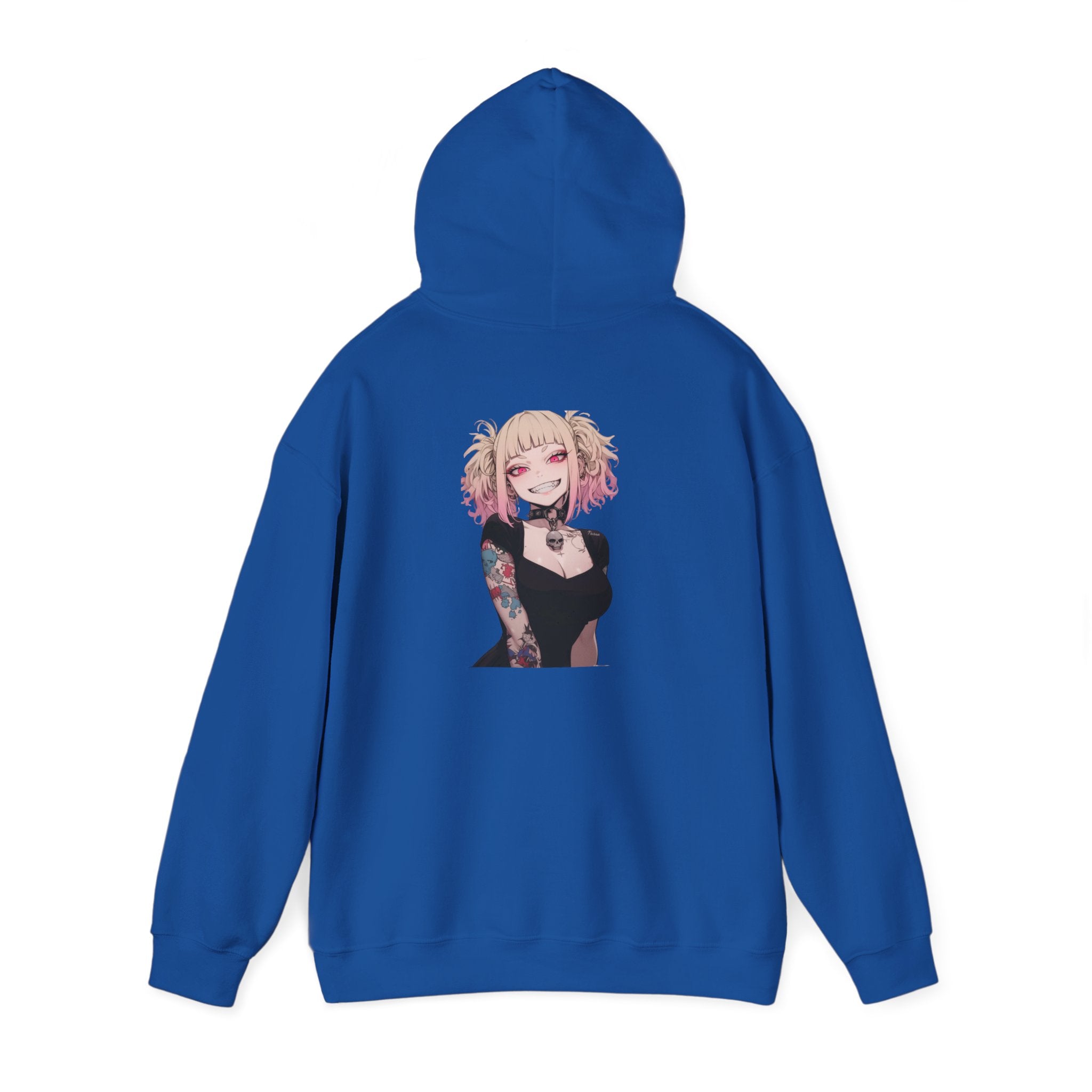 Gothic Himiko Toga Tattooed Crazy Unisex Heavy Blend™ Hooded Sweatshirt