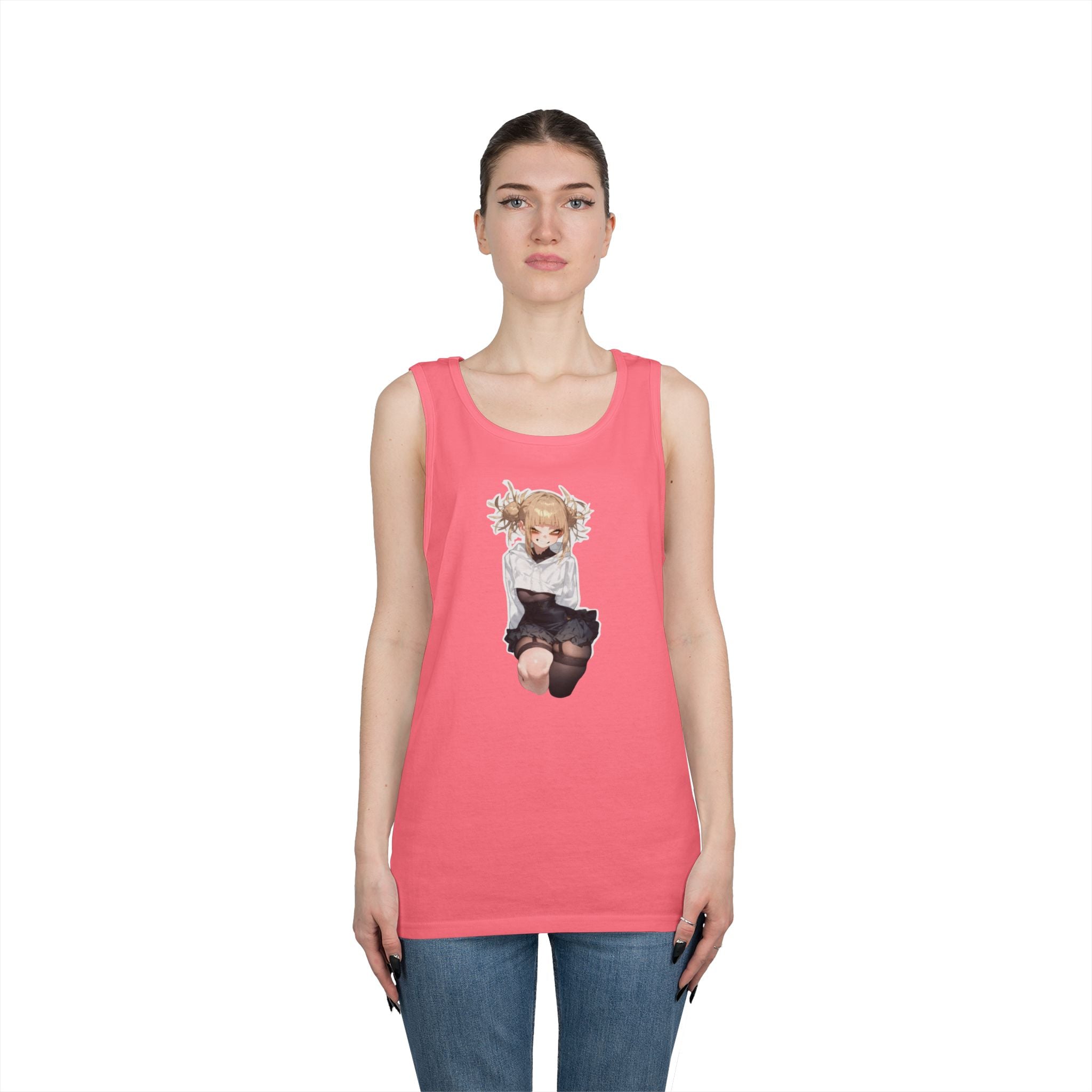 Himiko Toga Crazy Aesthetic Heavy Cotton Tank Top