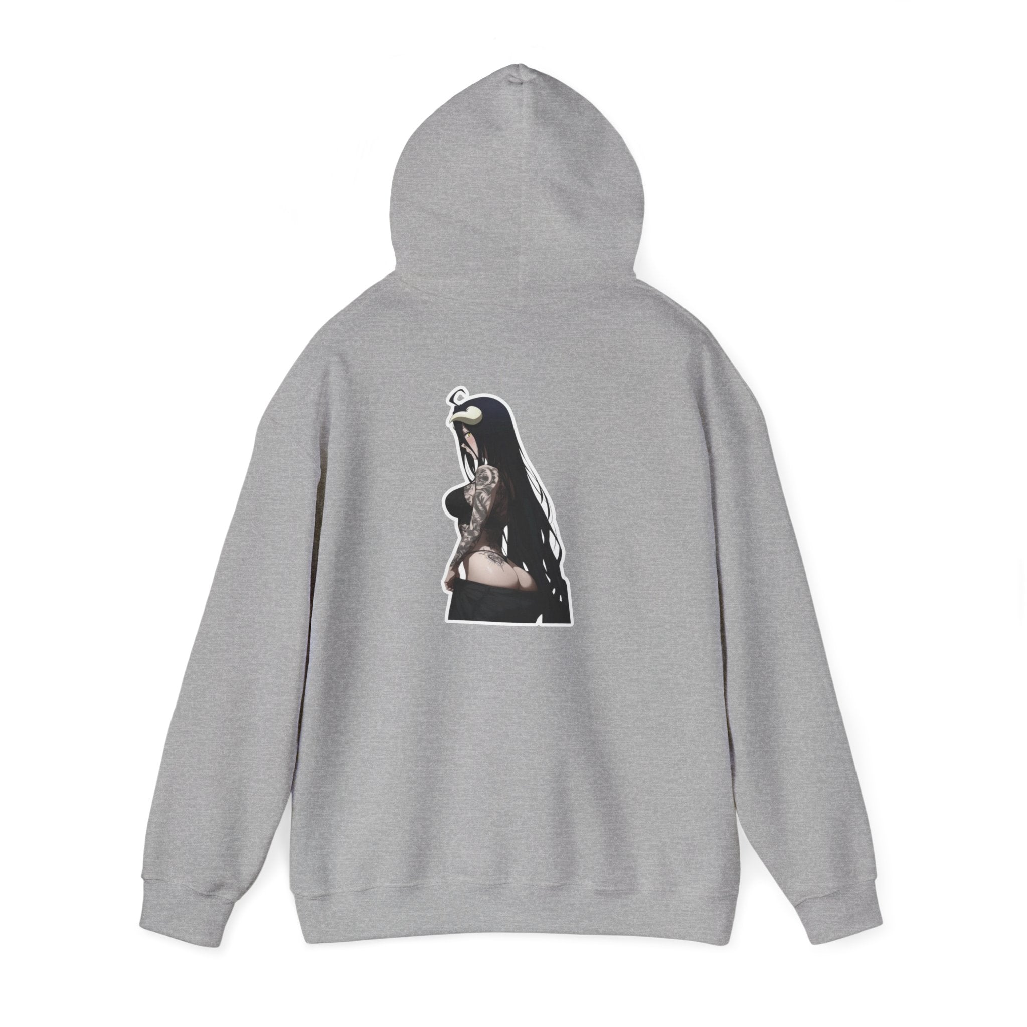 Albedo From Overlord Gothic Tattooed Unisex Heavy Blend™ Hooded Sweatshirt