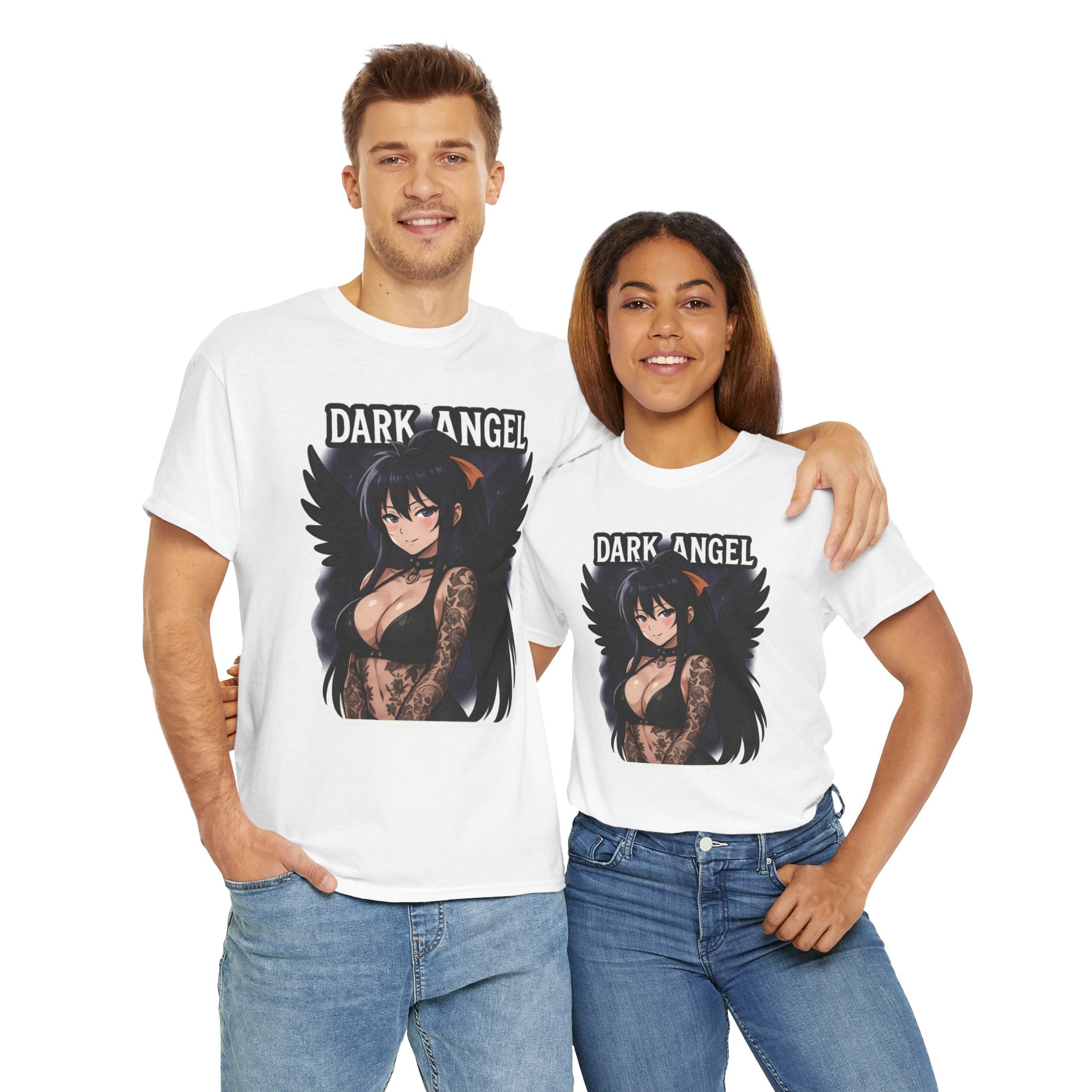 Akeno Himejima Dark Angel Unisex Heavy Cotton Tee